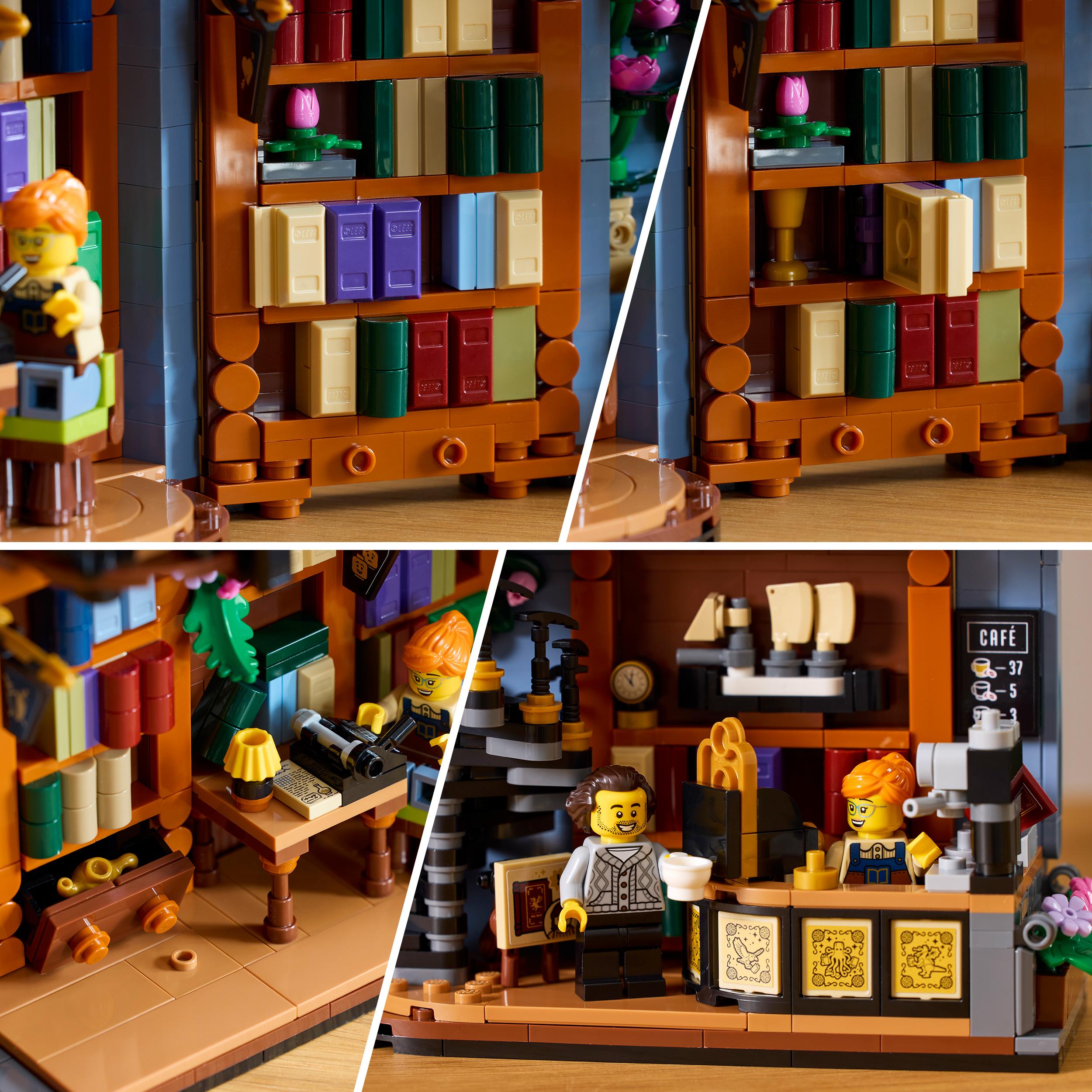 Voir la diapositive 6 : LEGO Icons 11379 - La librairie : Book Nook