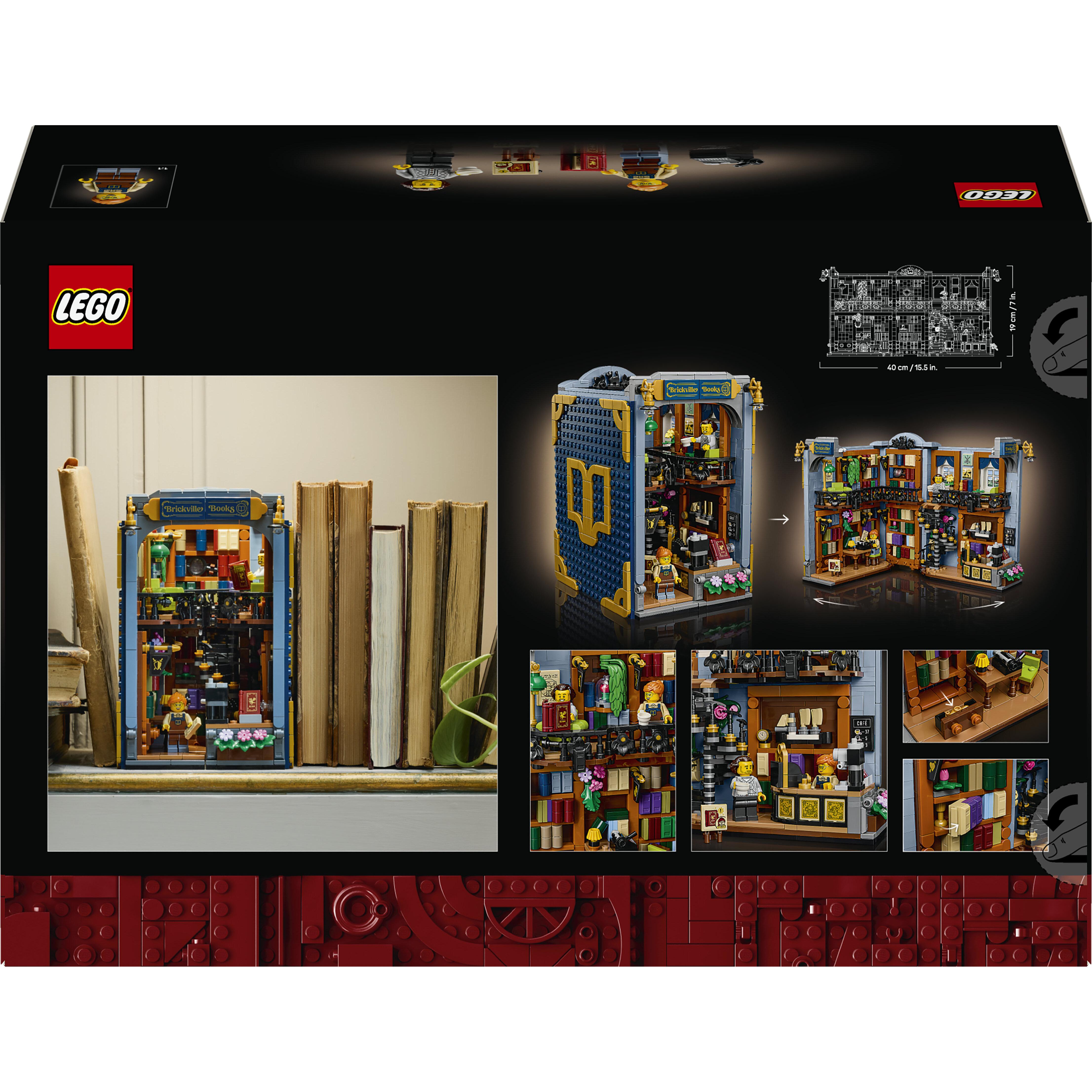 Voir la diapositive 7 : LEGO Icons 11379 - La librairie : Book Nook