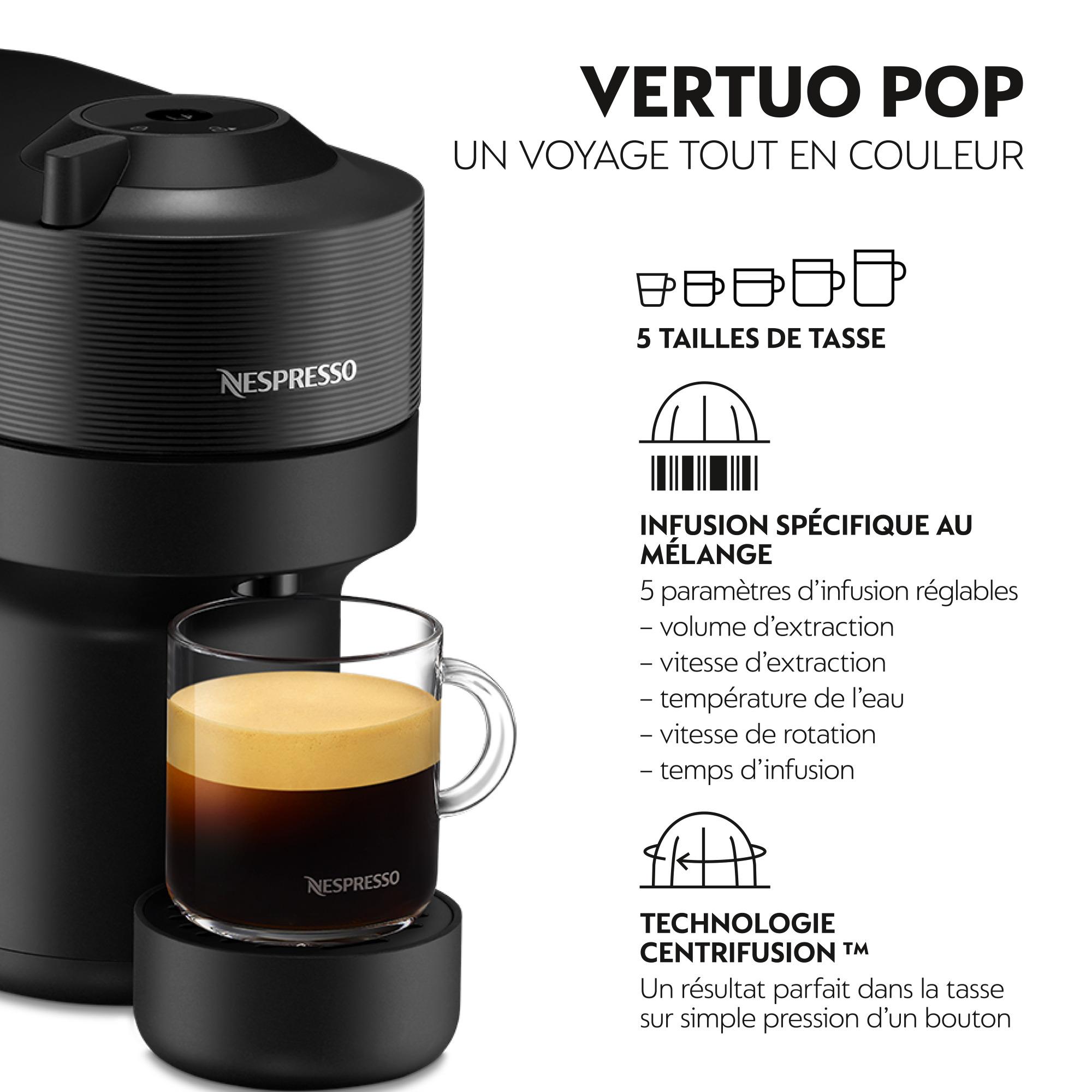 Voir la diapositive 8 : DELONGHI Machine à café à dosette ENV90.B - Noir