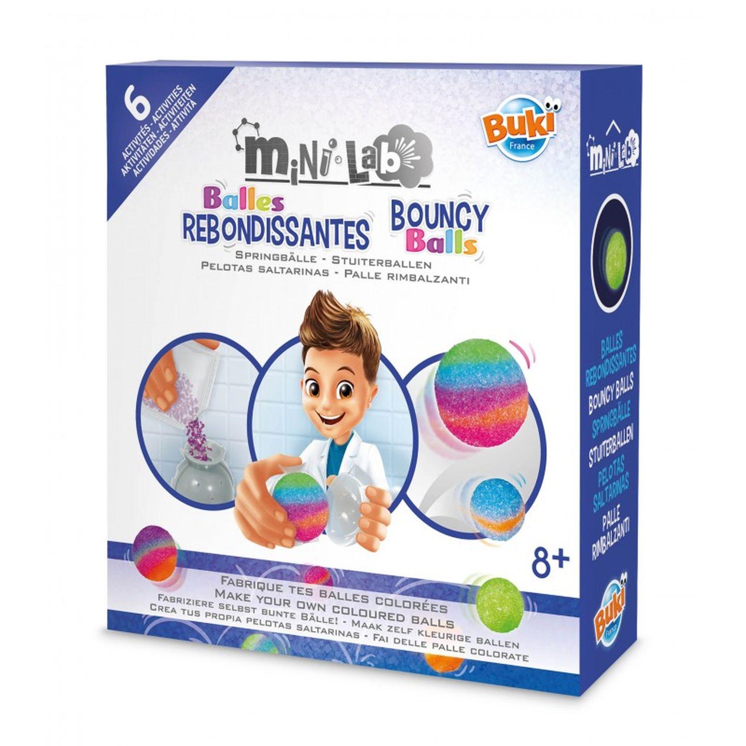 Voir la diapositive 1 : BUKI Mini Lab Balles Rebondissantes