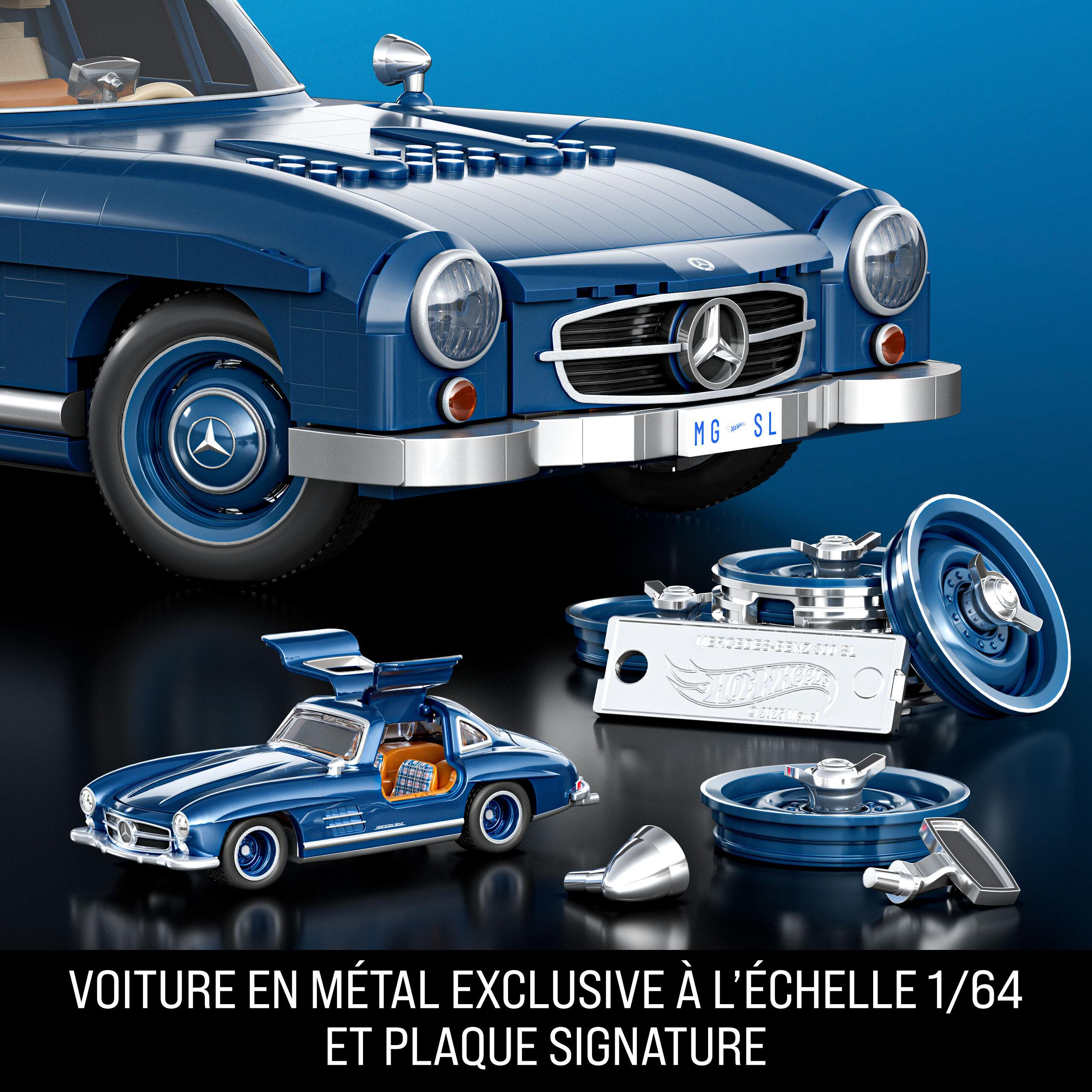 Voir la diapositive 4 : MATTEL Voiture à construire Mercedes-Benz 300 SL Premium