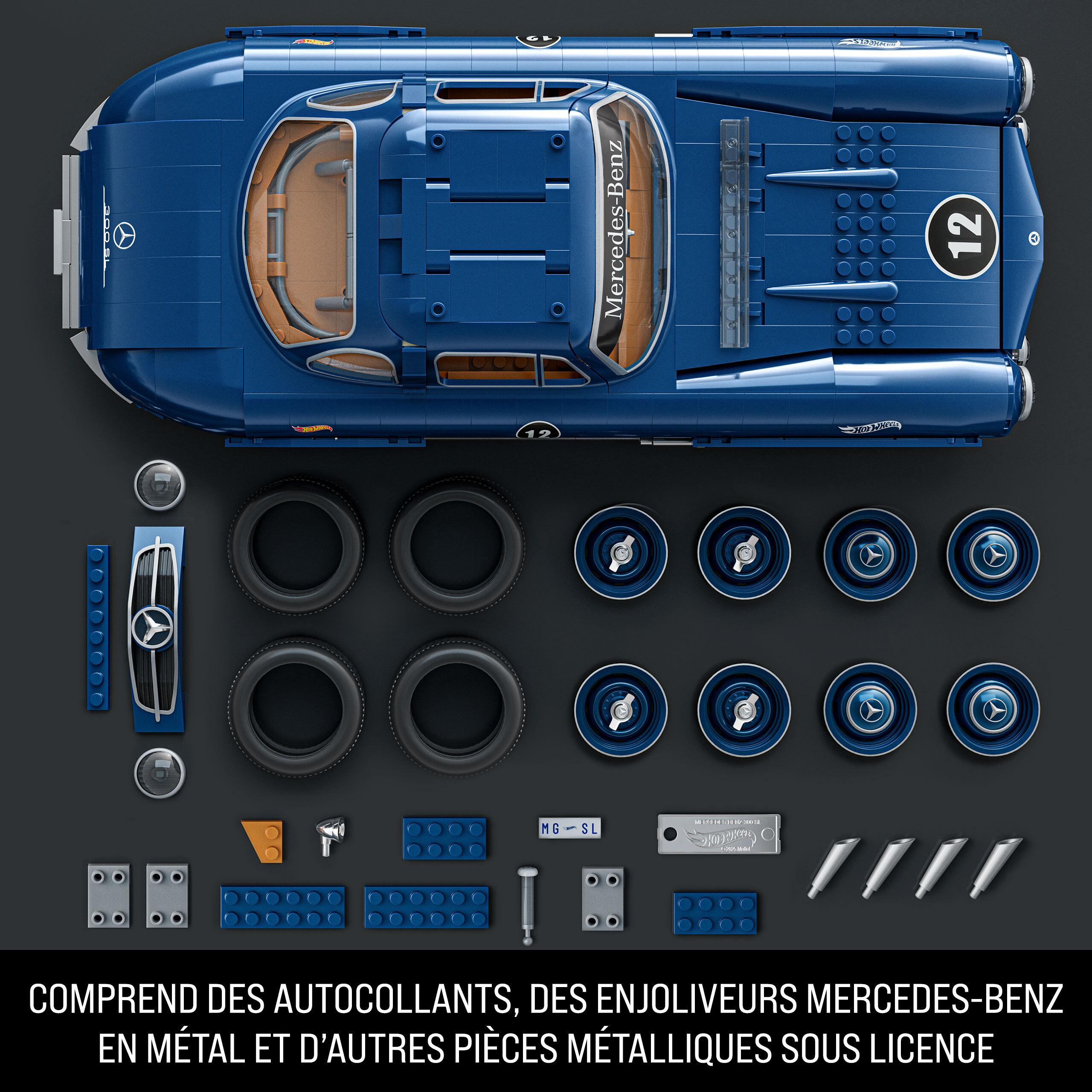 Voir la diapositive 5 : MATTEL Voiture à construire Mercedes-Benz 300 SL Premium