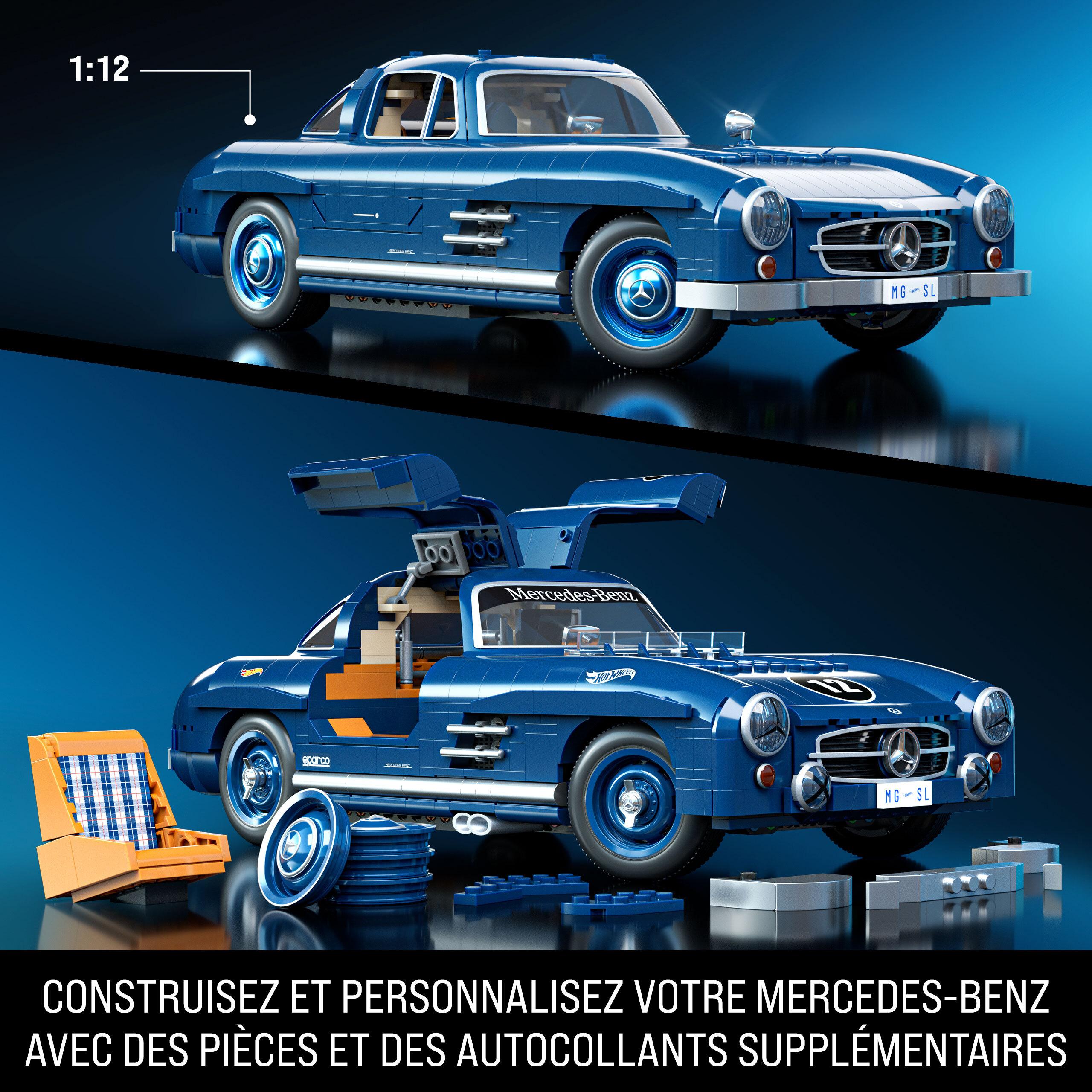 Voir la diapositive 6 : MATTEL Voiture à construire Mercedes-Benz 300 SL Premium