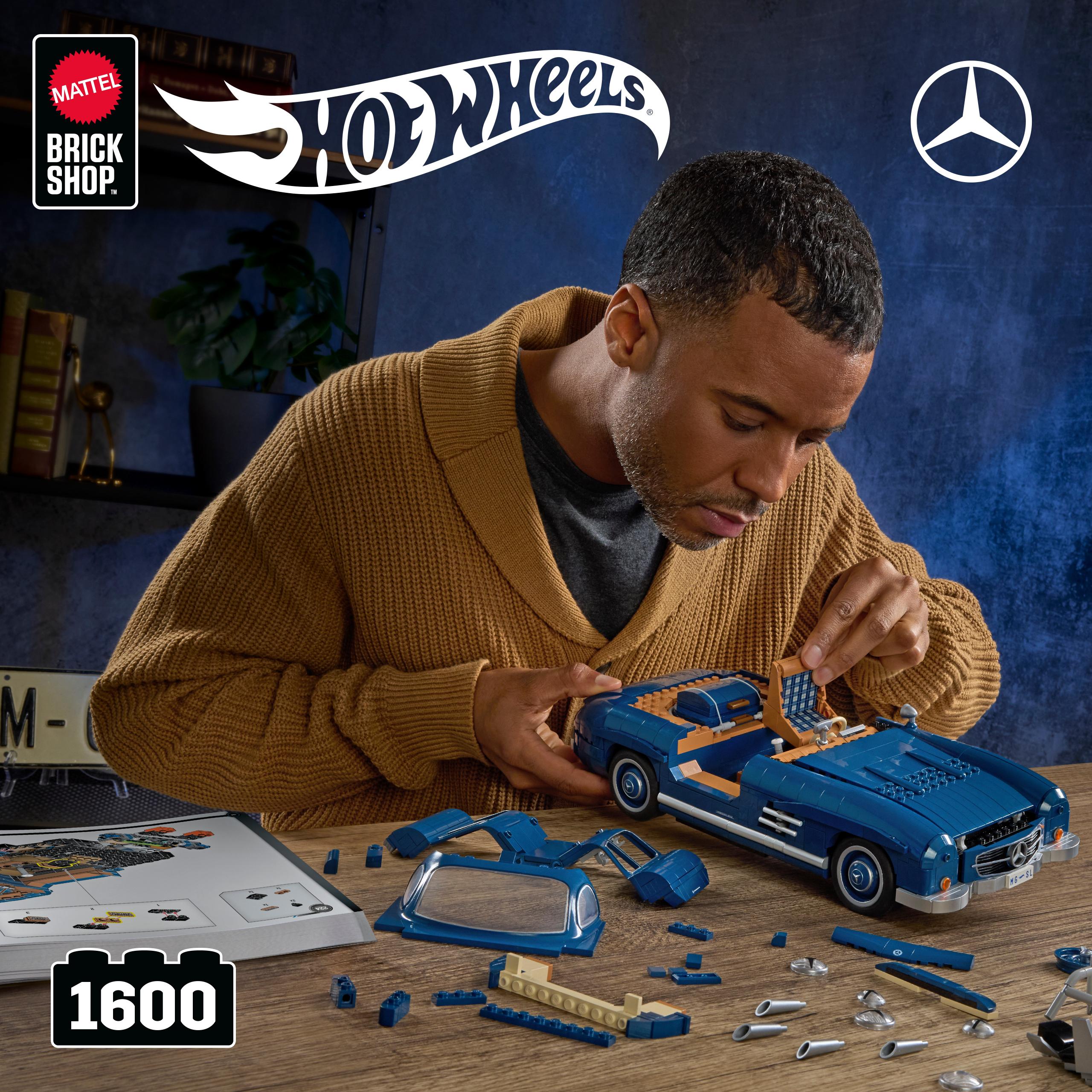 Voir la diapositive 7 : MATTEL Voiture à construire Mercedes-Benz 300 SL Premium