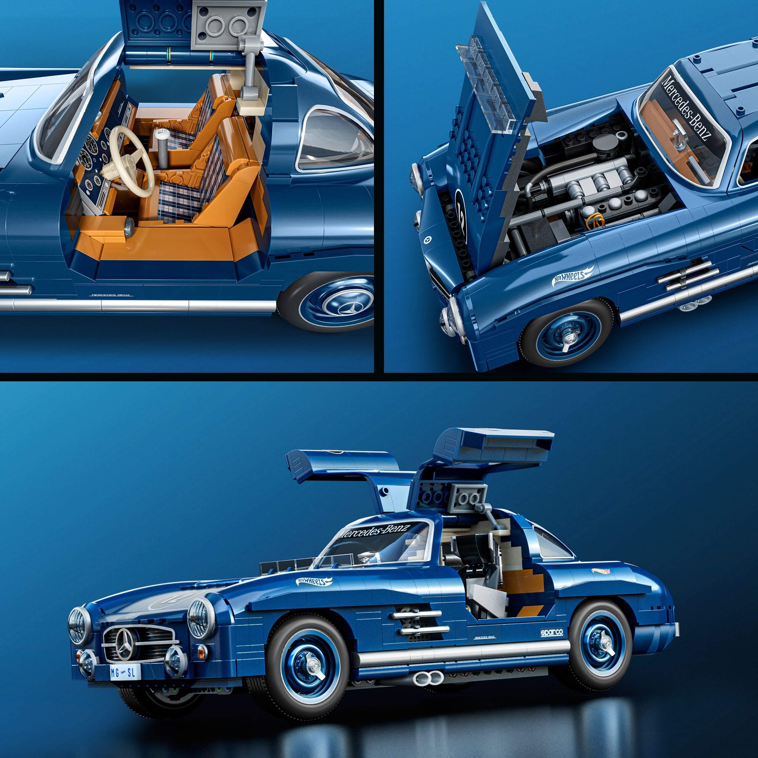 Voir la diapositive 8 : MATTEL Voiture à construire Mercedes-Benz 300 SL Premium