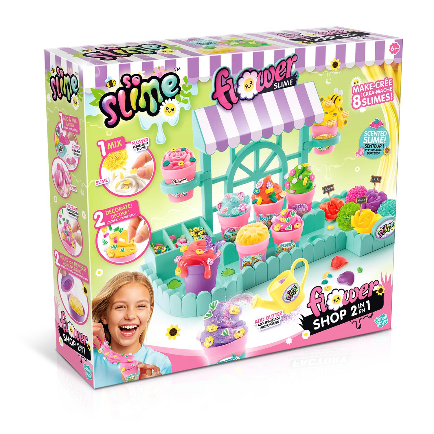 CANAL TOYS Magasin de Fleurs 2 en 1 So Slime