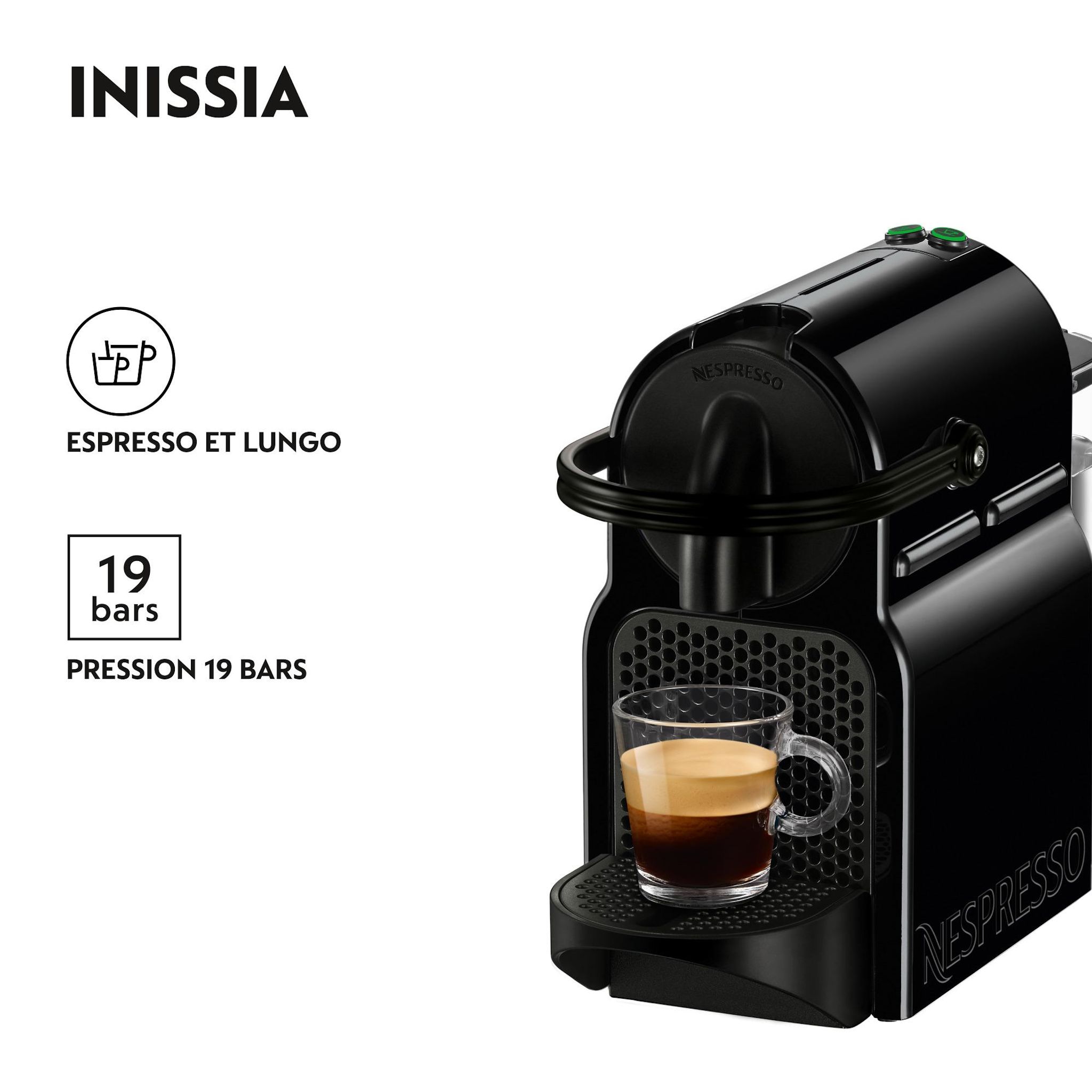 Voir la diapositive 9 : DELONGHI Machine à café à capsules EN80.B - Noir