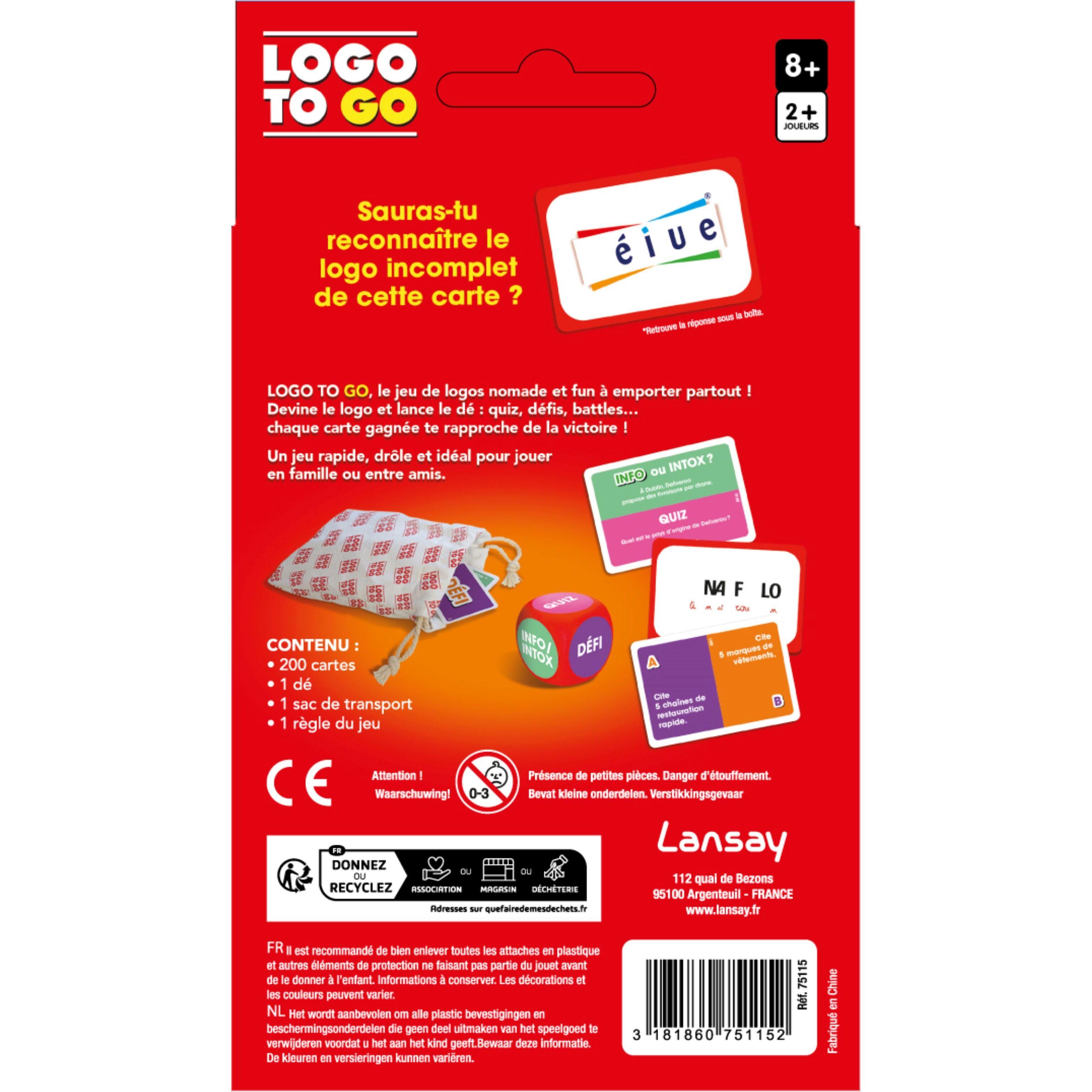 Voir la diapositive 4 : LANSAY Jeu Logo To Go