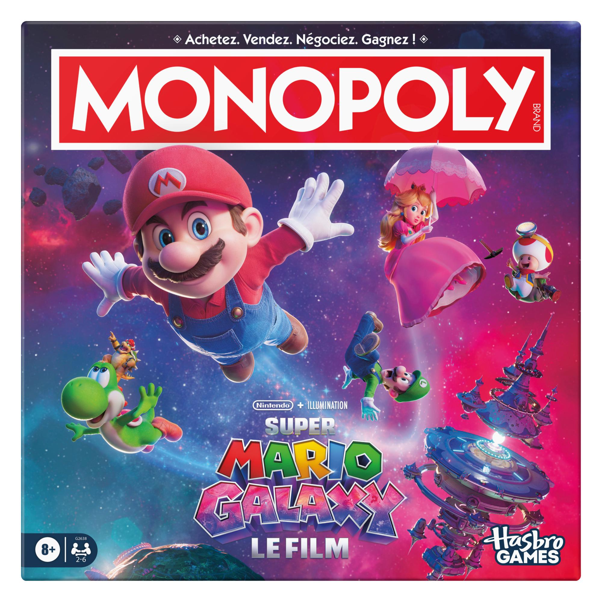 Voir la diapositive 2 : HASBRO Jeu Monopoly Super Mario Bros 2