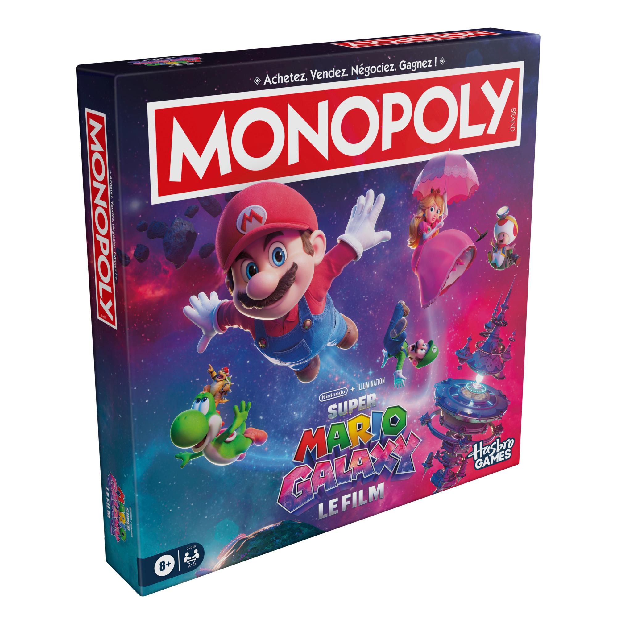 Voir la diapositive 3 : HASBRO Jeu Monopoly Super Mario Bros 2