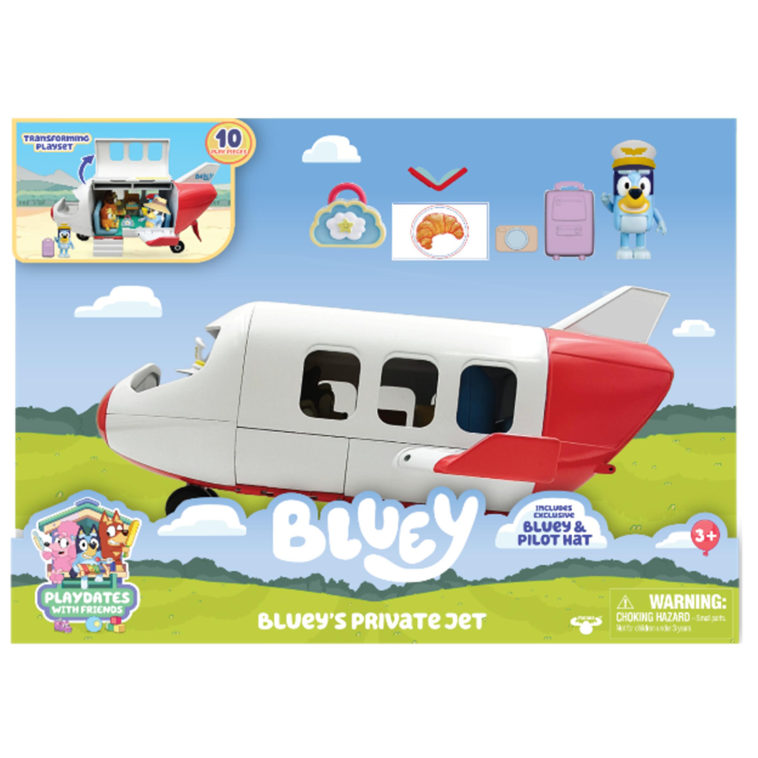 MOOSE L'avion Jet de bluey