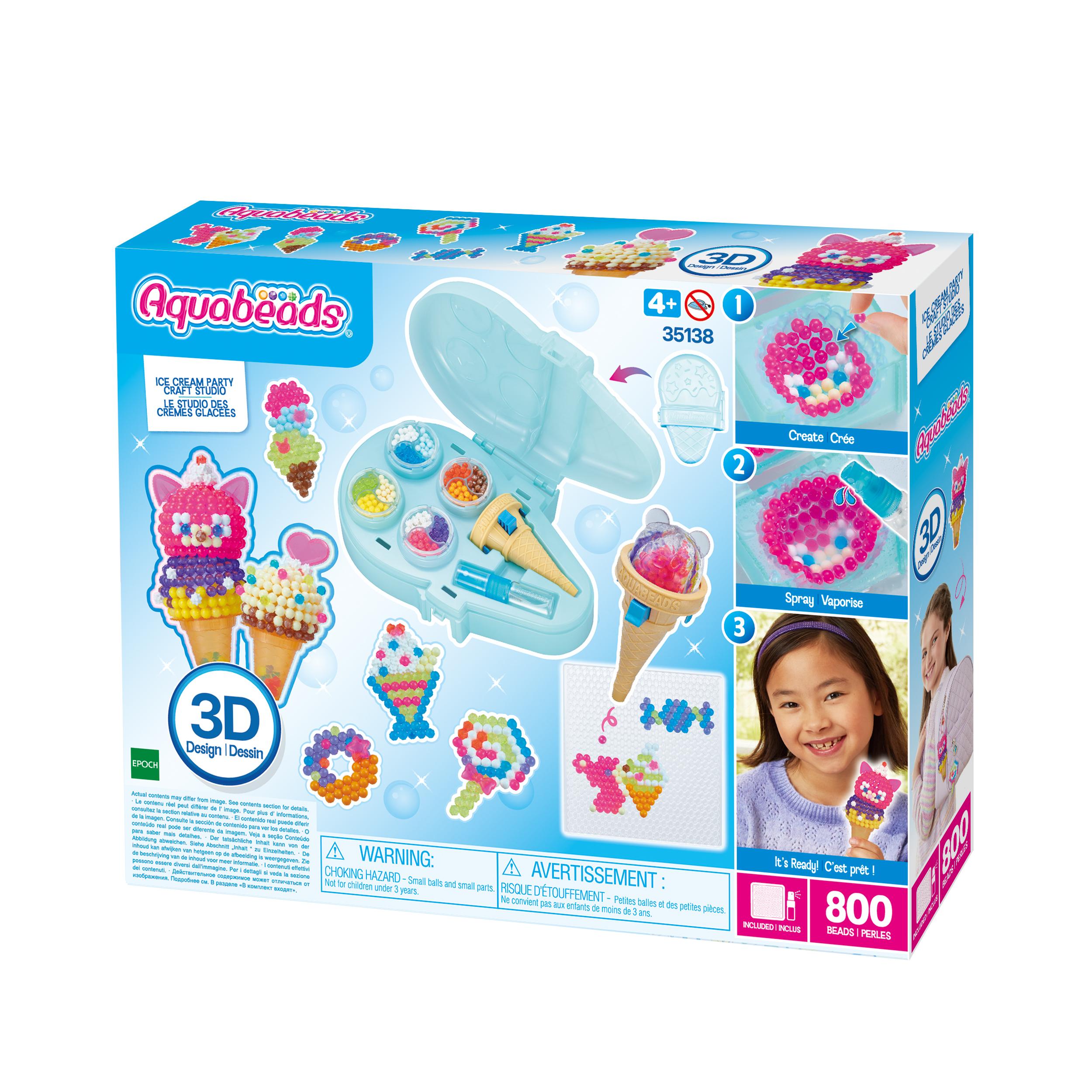 Voir la diapositive 2 : EPOCH D'ENFANCE Le studio des crèmes glacées Aquabeads