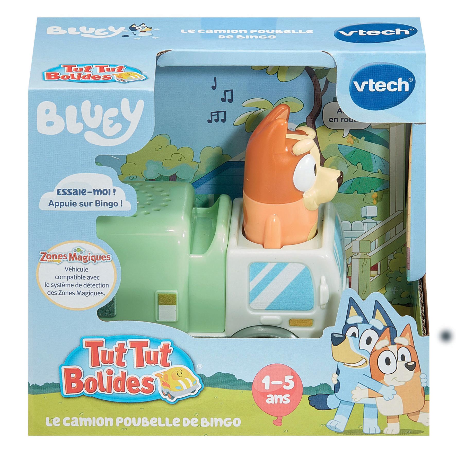 Voir la diapositive 5 : VTECH Véhicules Bluey Tut Tut Bolides