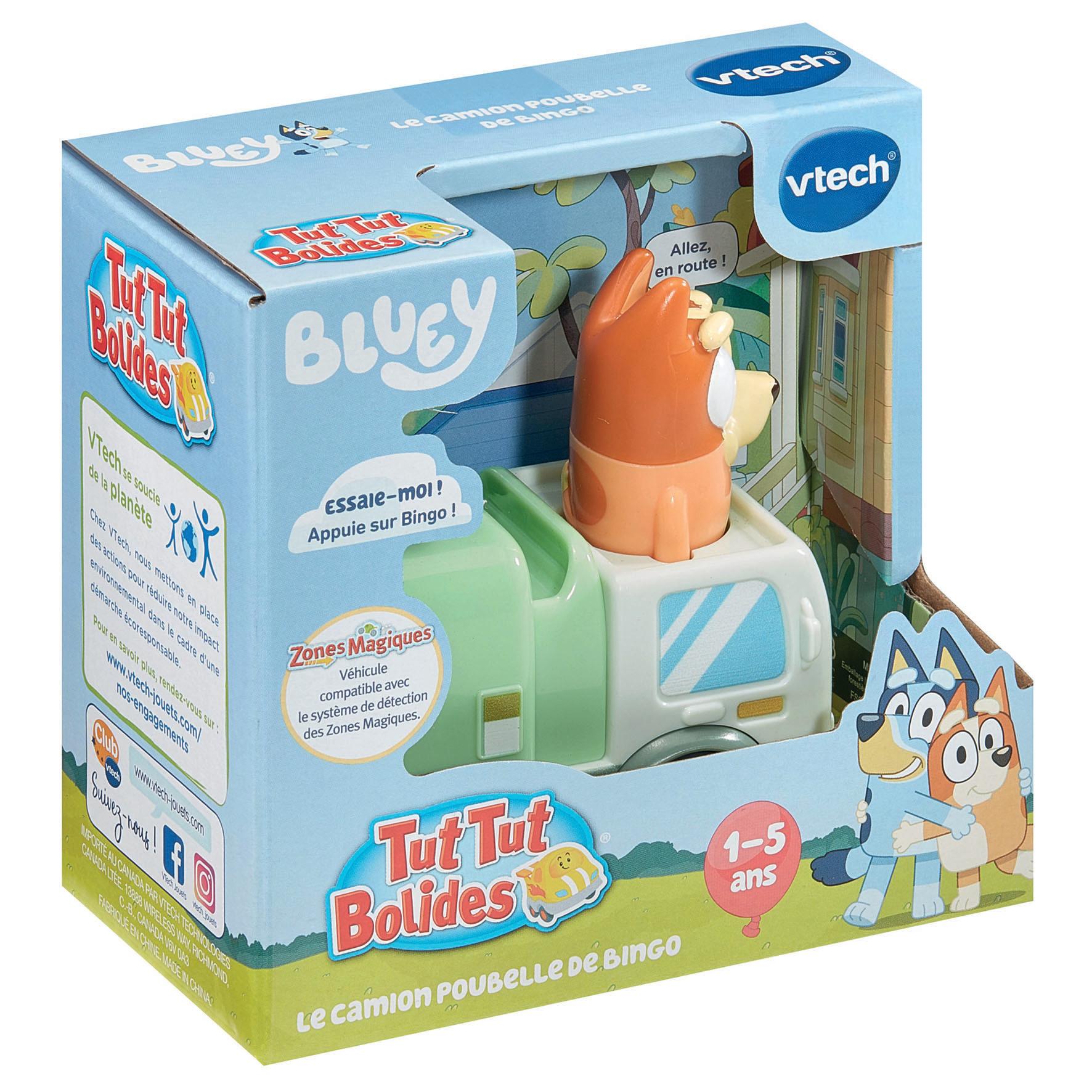Voir la diapositive 6 : VTECH Véhicules Bluey Tut Tut Bolides
