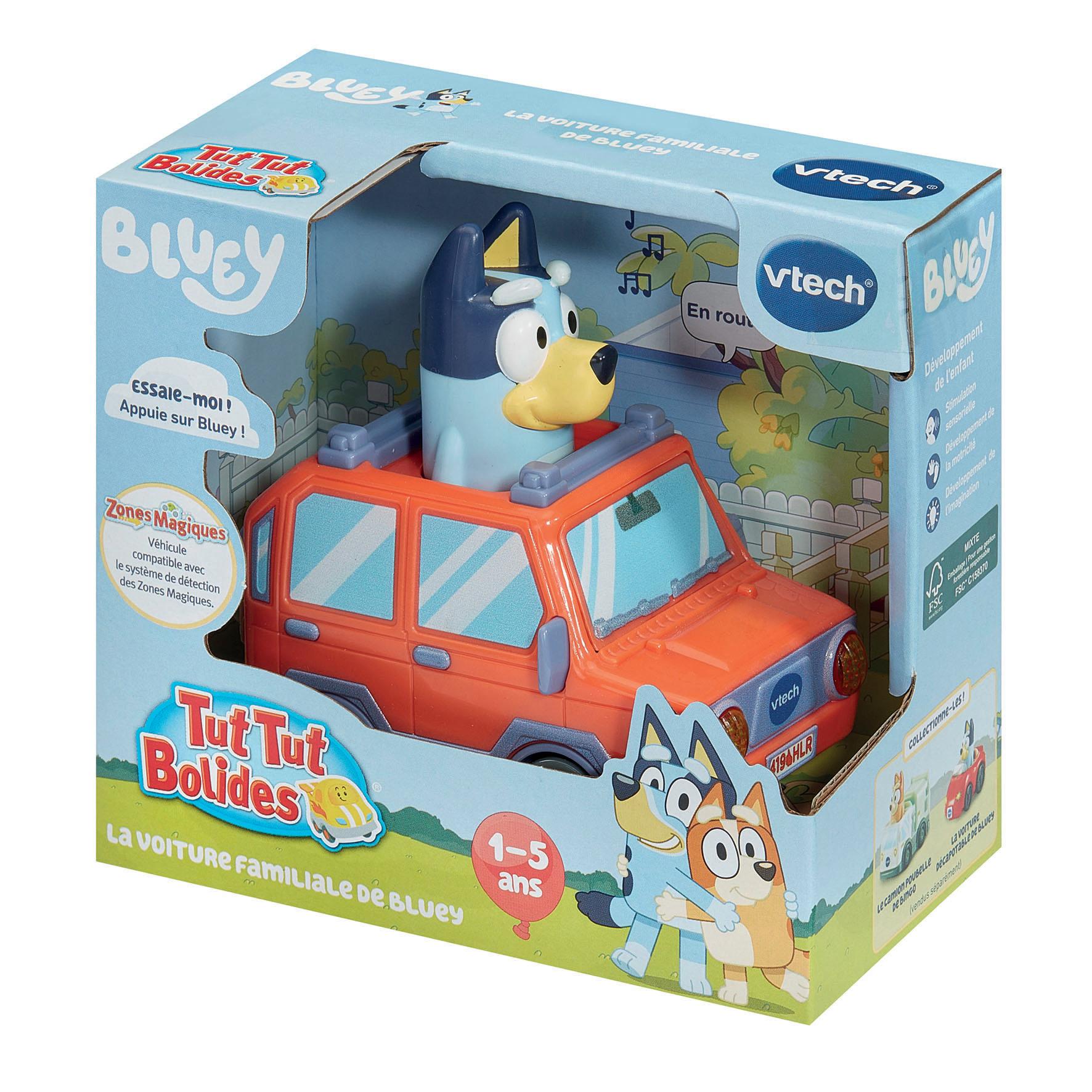 Voir la diapositive 11 : VTECH Véhicules Bluey Tut Tut Bolides