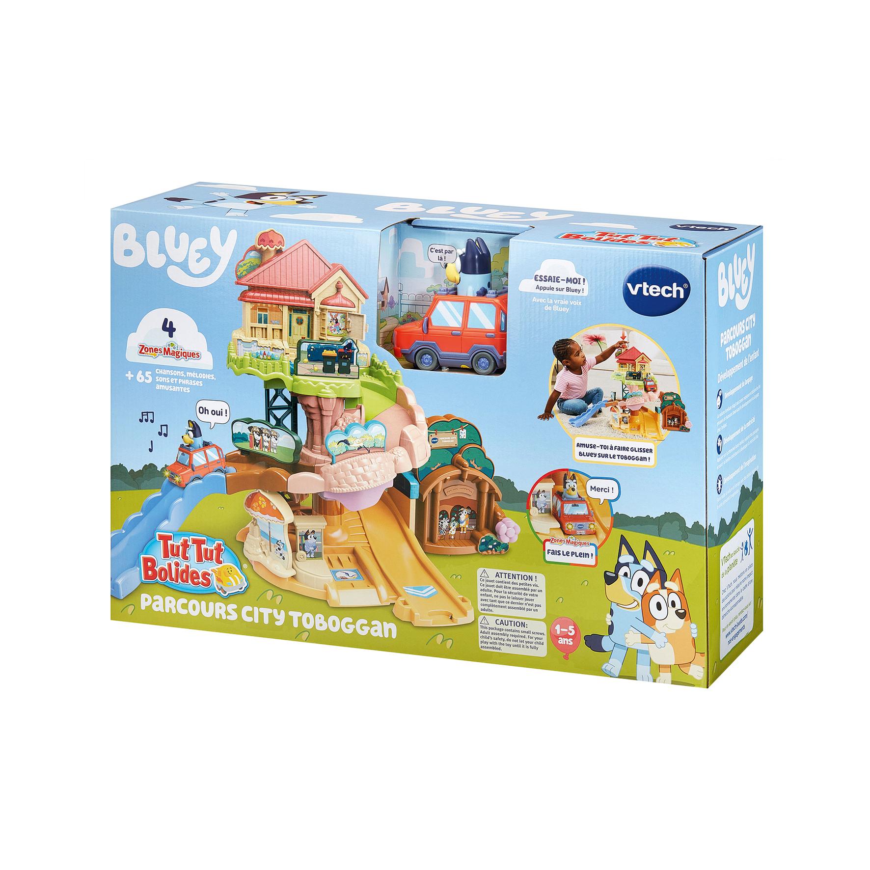 Voir la diapositive 4 : VTECH Parcours City Toboggan Bluey Tut Tut Bolides