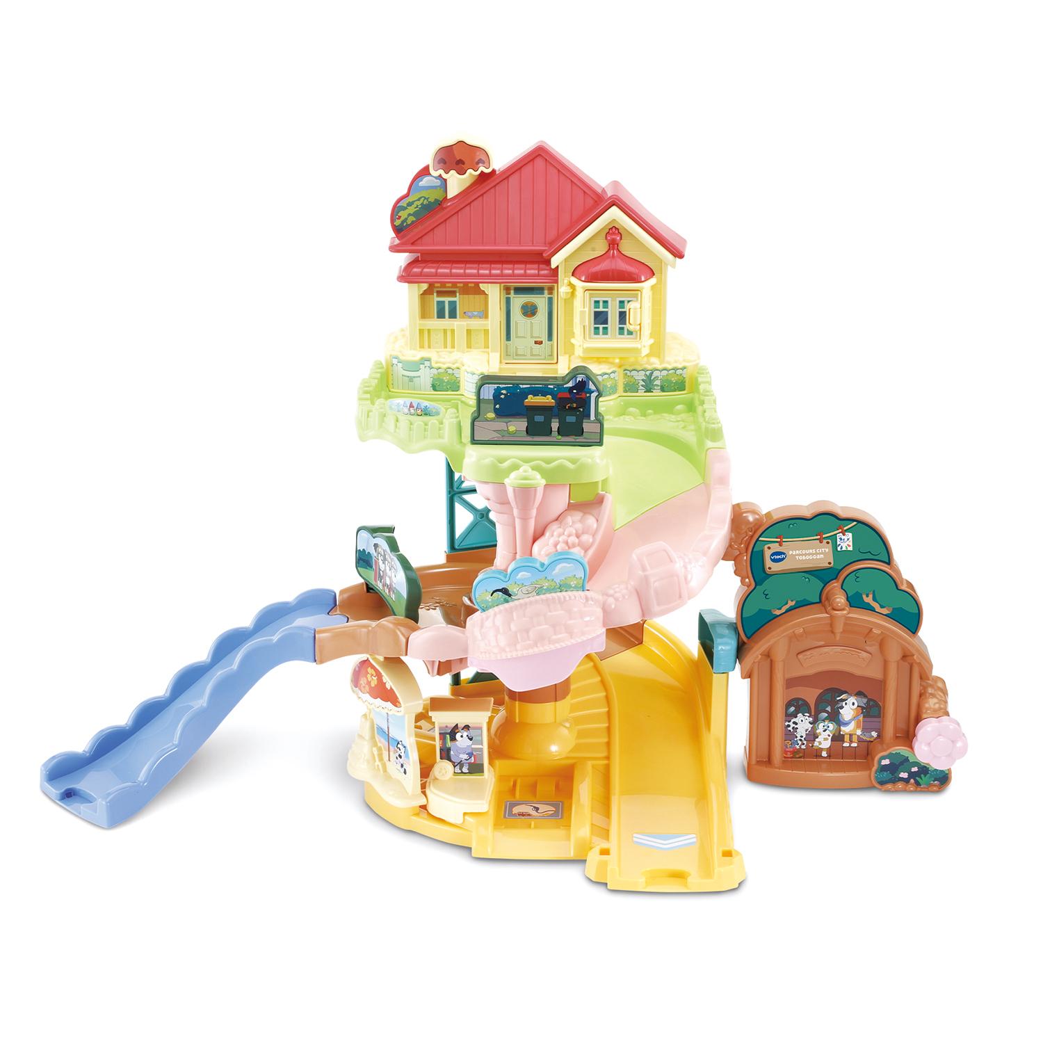 Voir la diapositive 5 : VTECH Parcours City Toboggan Bluey Tut Tut Bolides