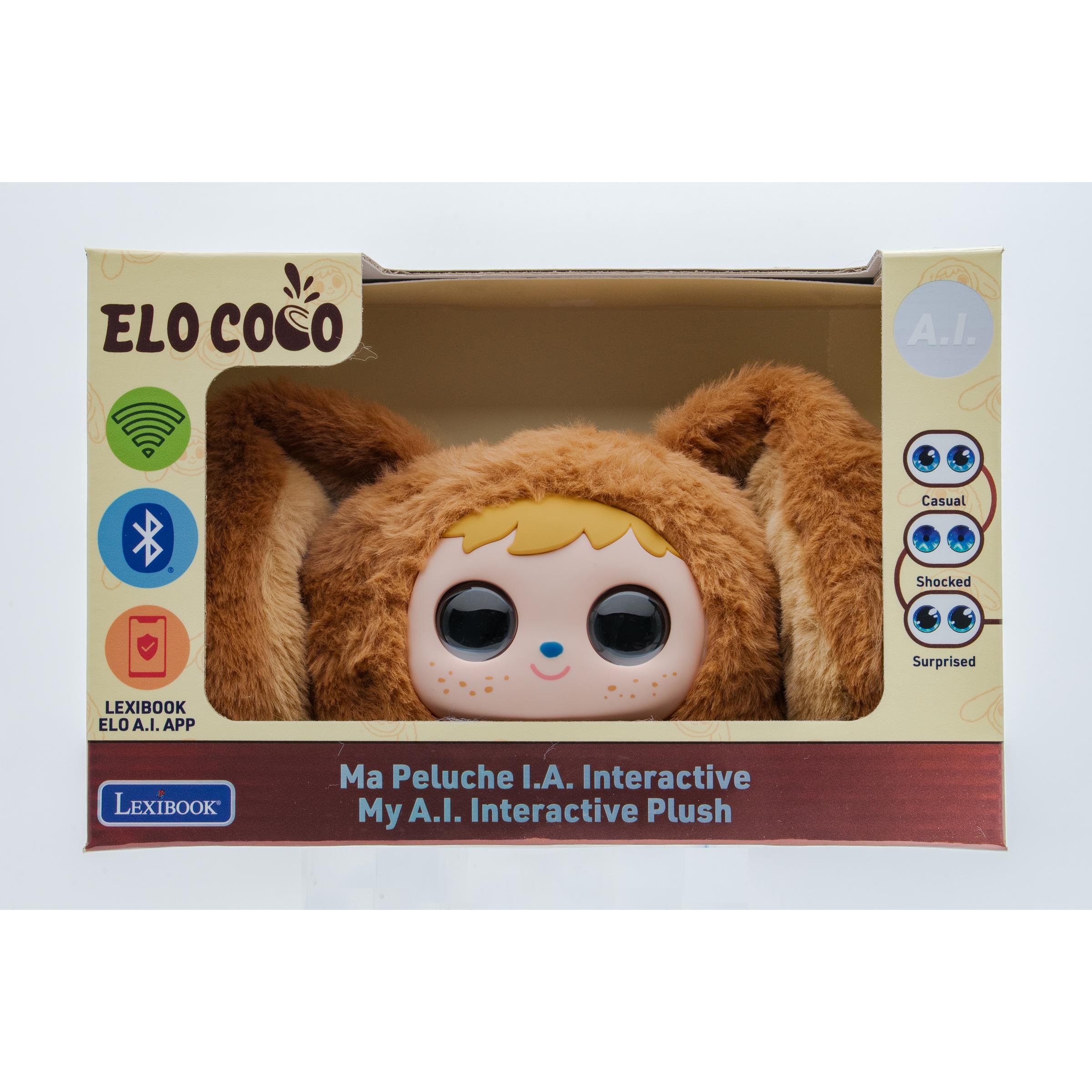 LEXIBOOK Ma peluche I.A Interactive, Elo Coco