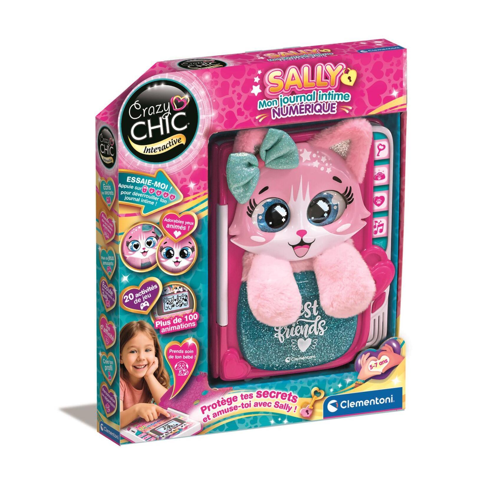 CLEMENTONI Carnet Secret Interactif Sally