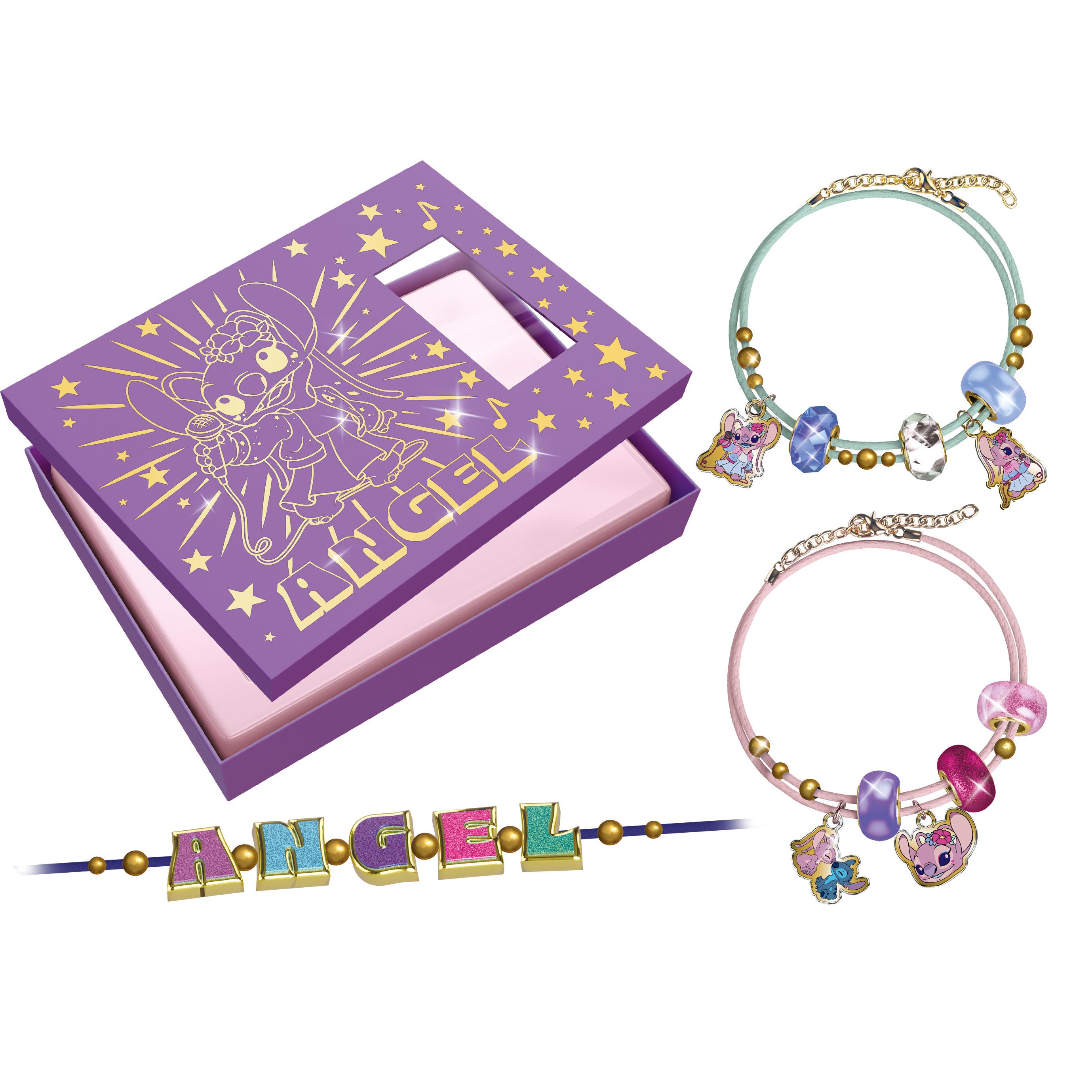 Voir la diapositive 3 : LANSAY Coffret à Bijoux Angel - 3 Bracelets à créer