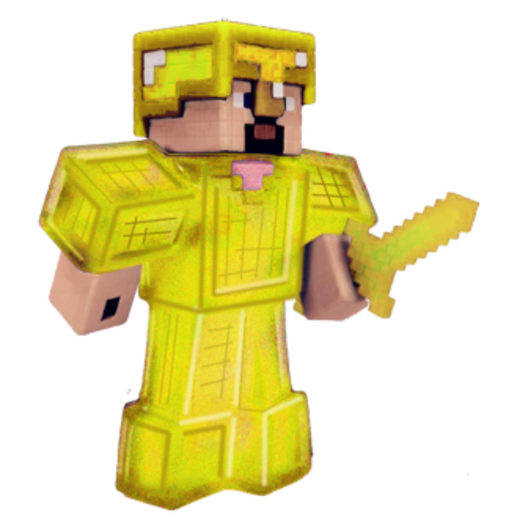 MOOSE Figurine Goo Jit Zu Steve Minecraft 11cm