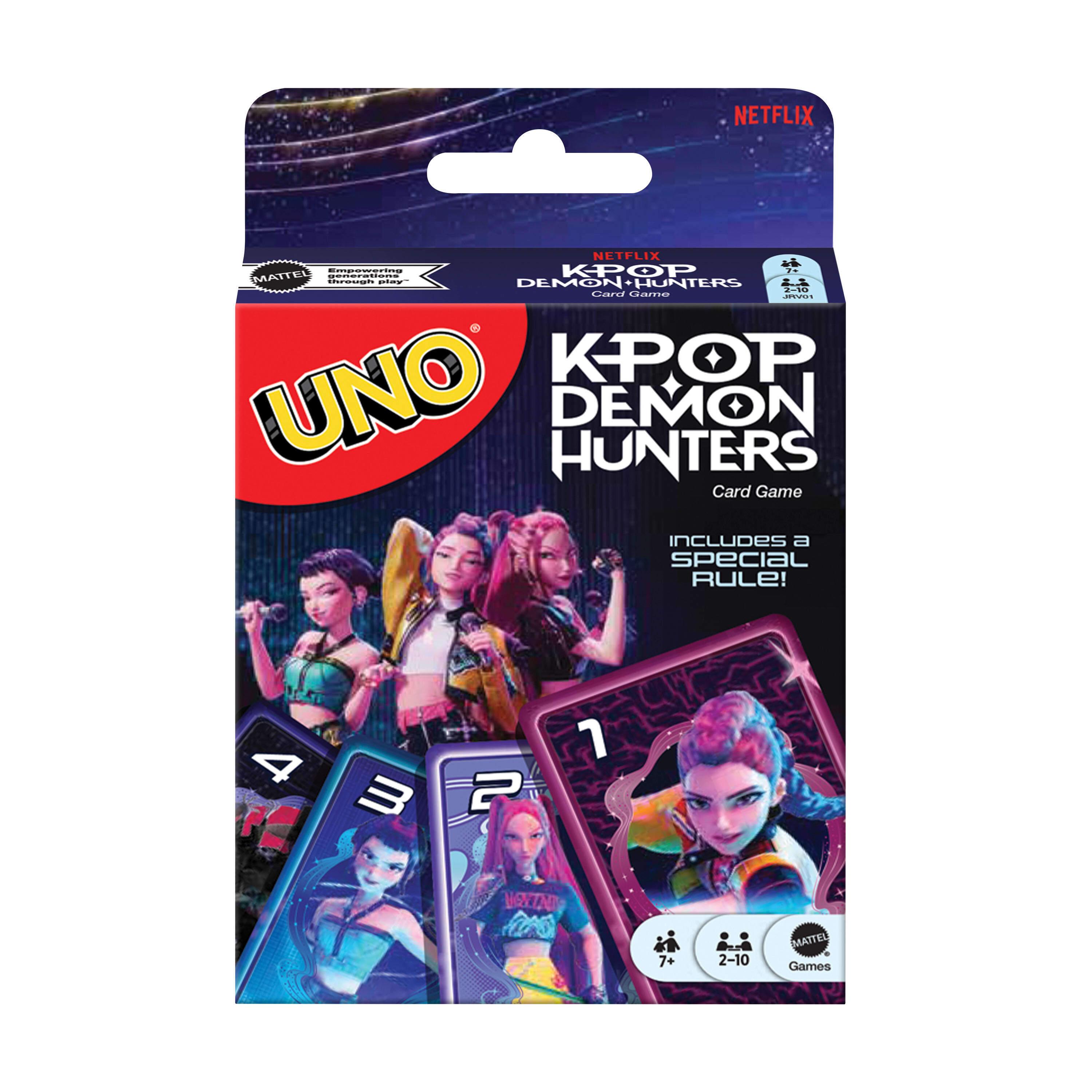 MATTEL Jeu Uno K-Pop Demon Hunters