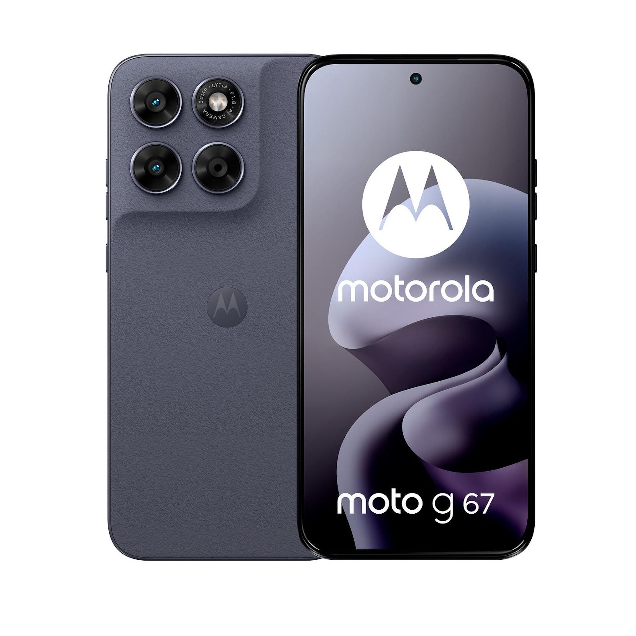 Voir la diapositive 3 : MOTOROLA Pack G67 5G 256Go - Gris + Buds
