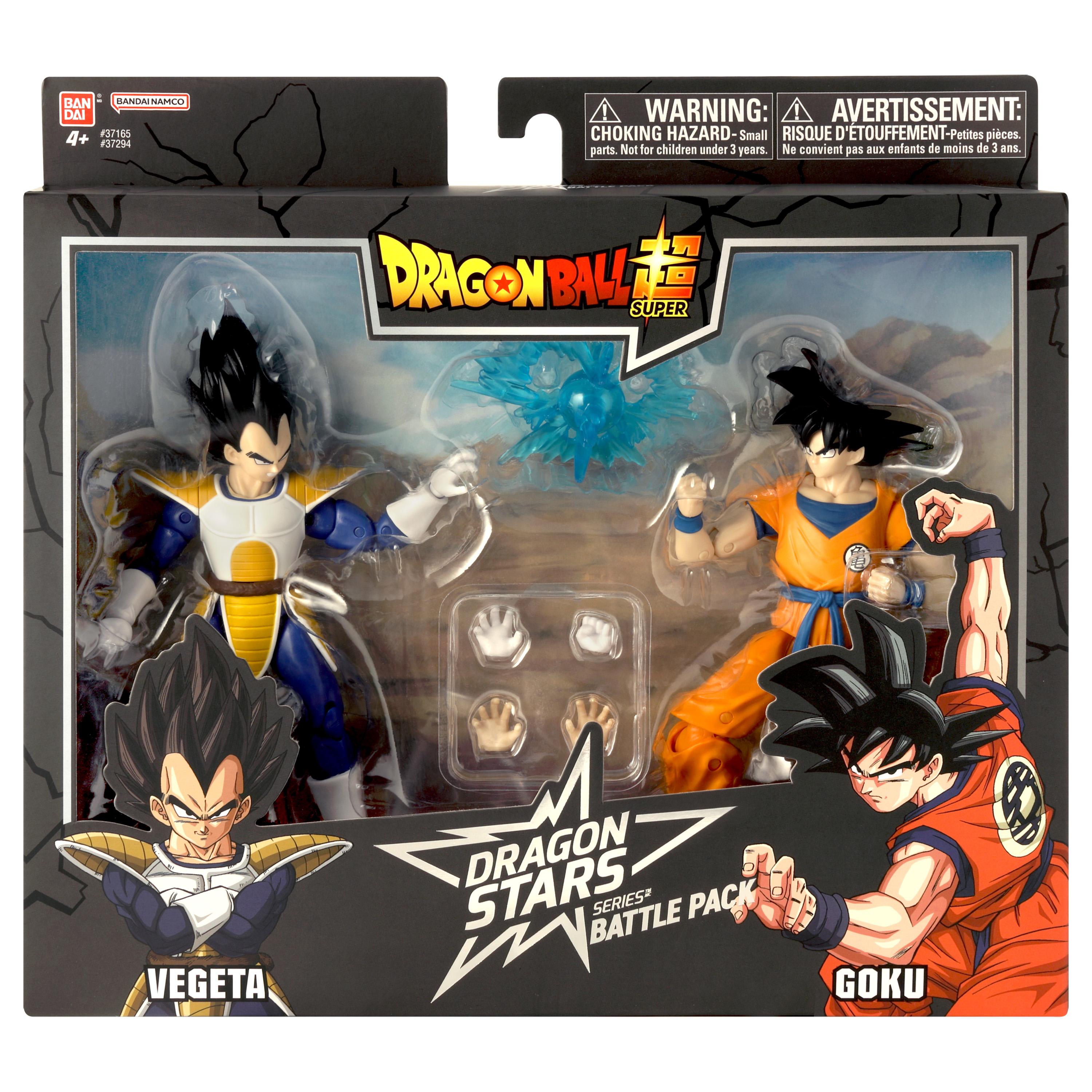 BANDAI Battle Pack 2 figurines Dragon Stars Goku vs Vegeta