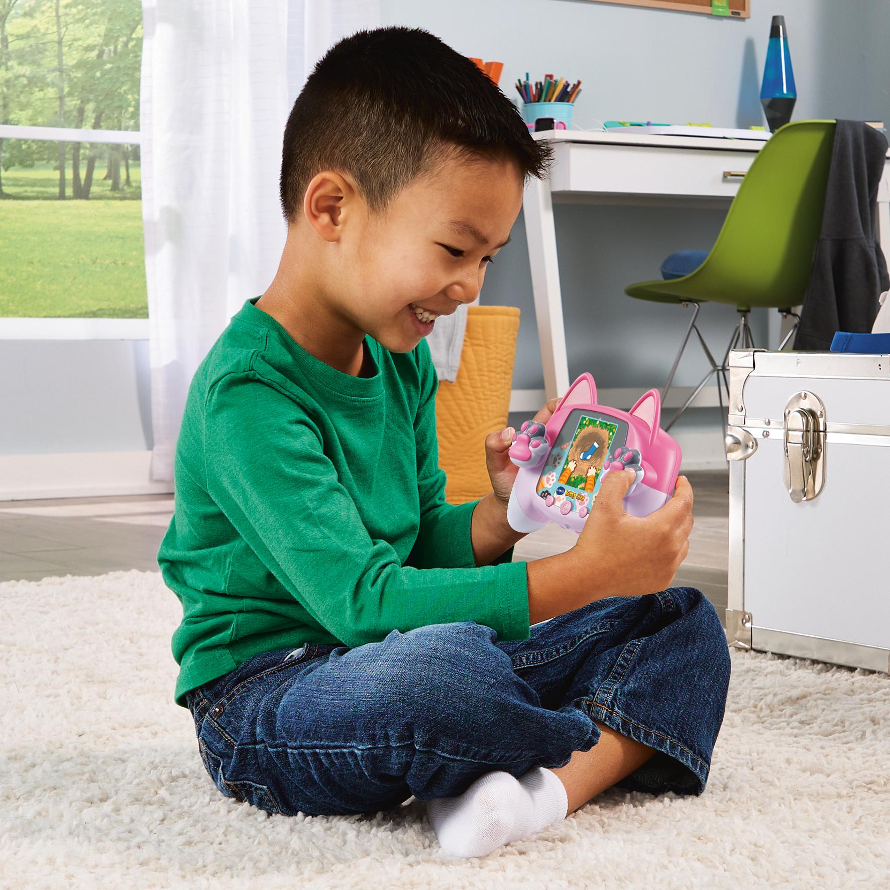 Voir la diapositive 5 : VTECH Console Chat Virtuel Interactive Kitty Life - Rose