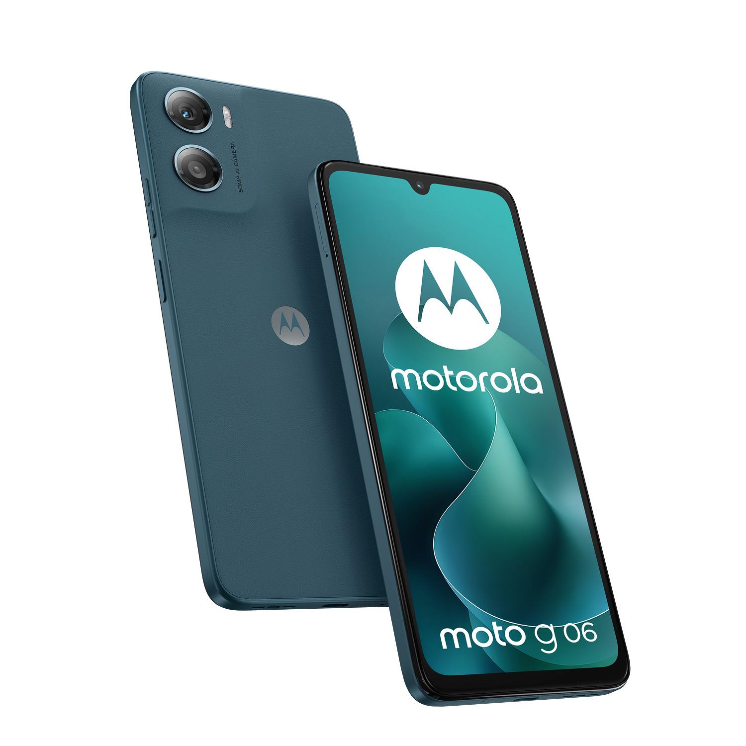 Voir la diapositive 4 : MOTOROLA Pack G06 128Go - Bleu + Buds