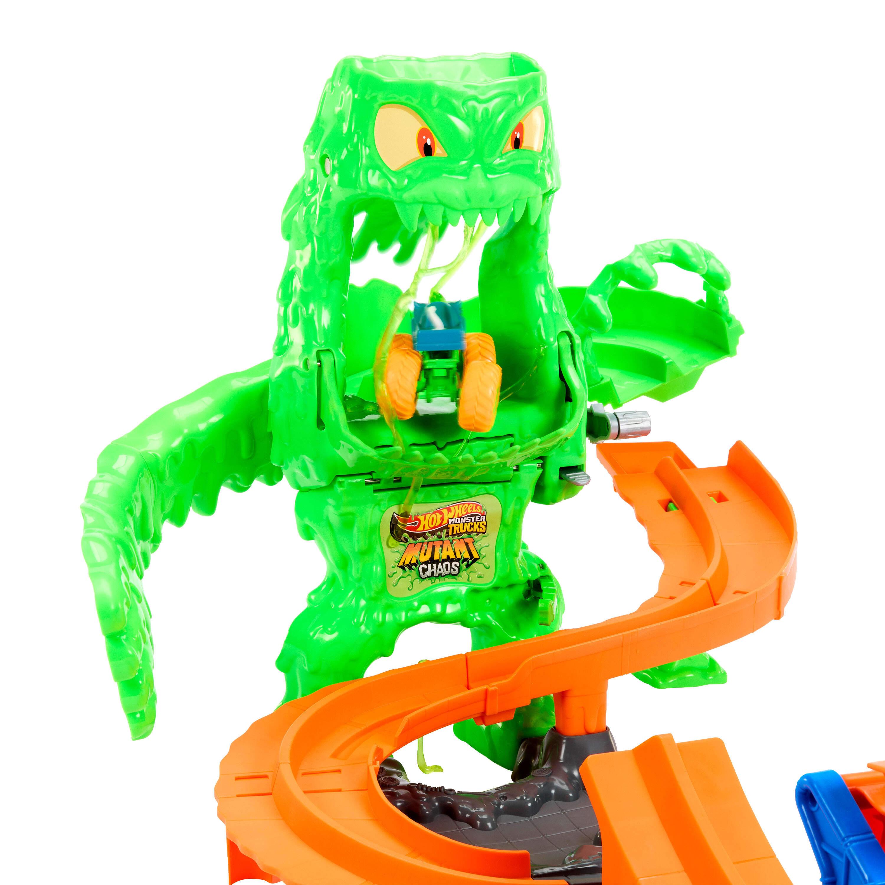 Voir la diapositive 5 : MATTEL Piste L'Attaque du Monstre Mutant Hot Wheels Monster Trucks