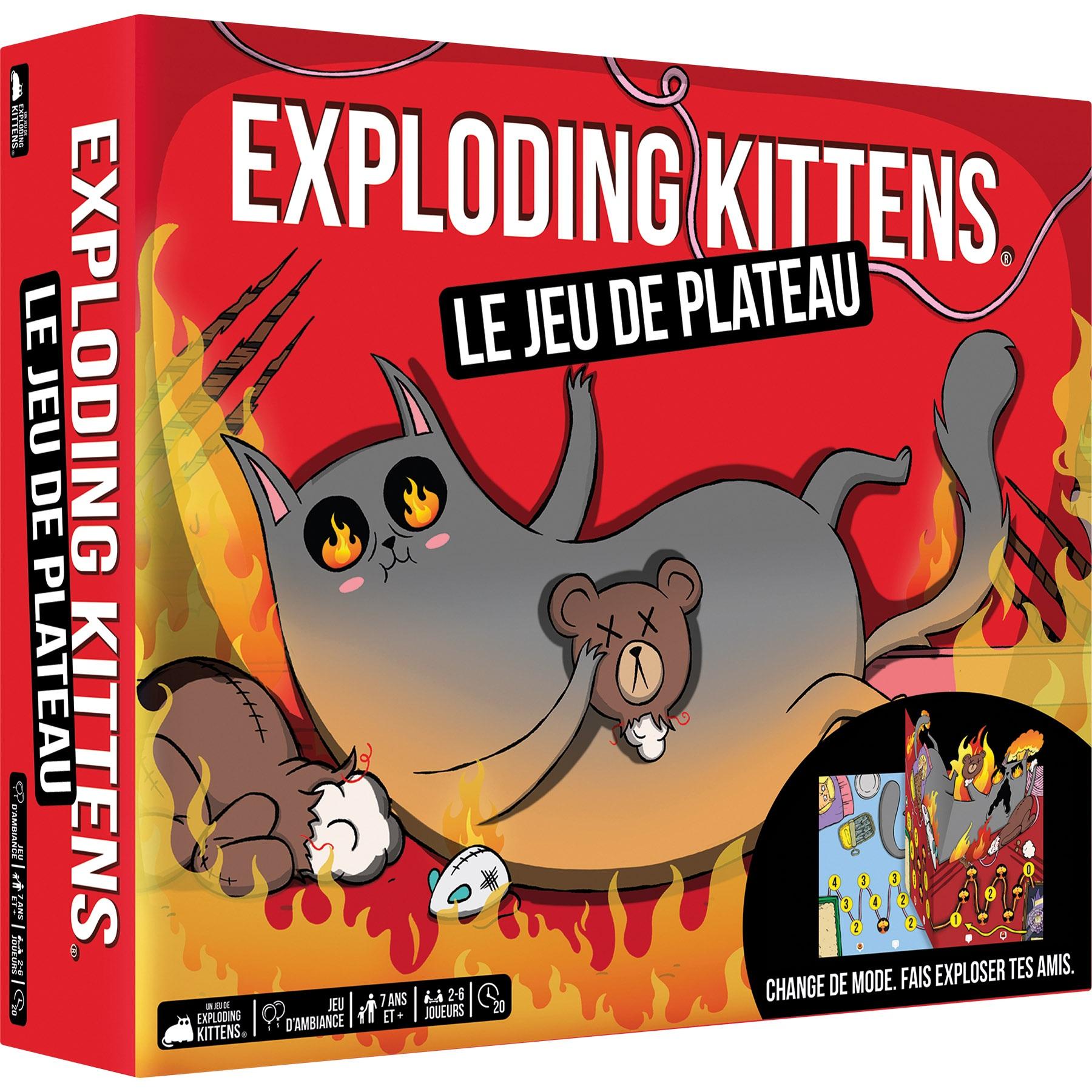 Voir la diapositive 2 : ASMODEE Jeu de plateau : Exploding Kittens