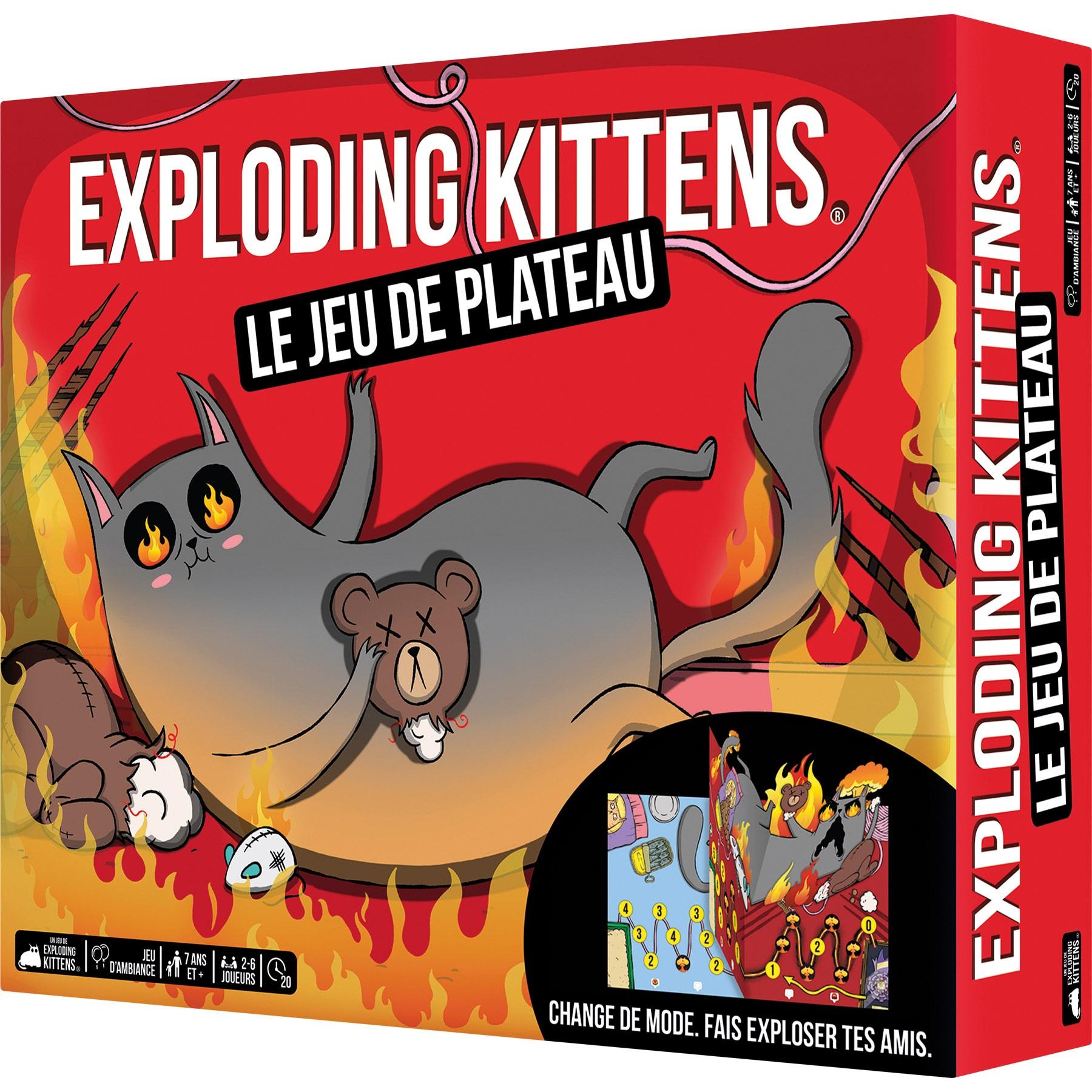 Voir la diapositive 3 : ASMODEE Jeu de plateau : Exploding Kittens