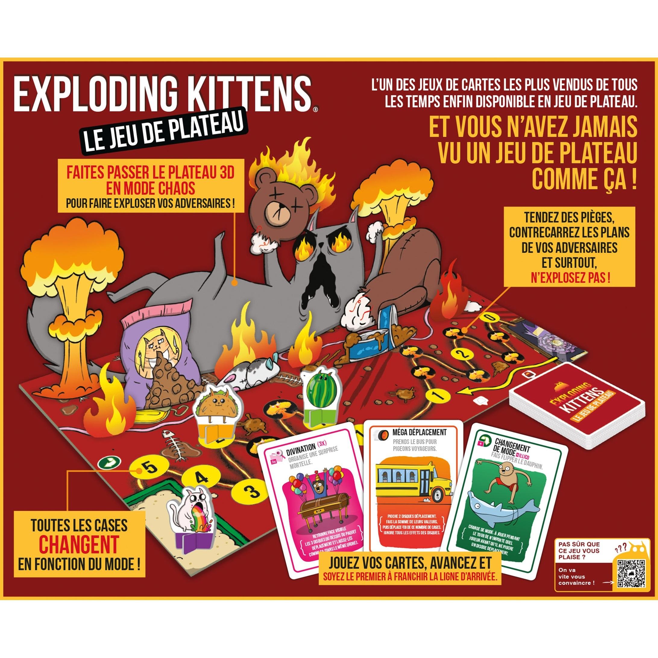 Voir la diapositive 4 : ASMODEE Jeu de plateau : Exploding Kittens