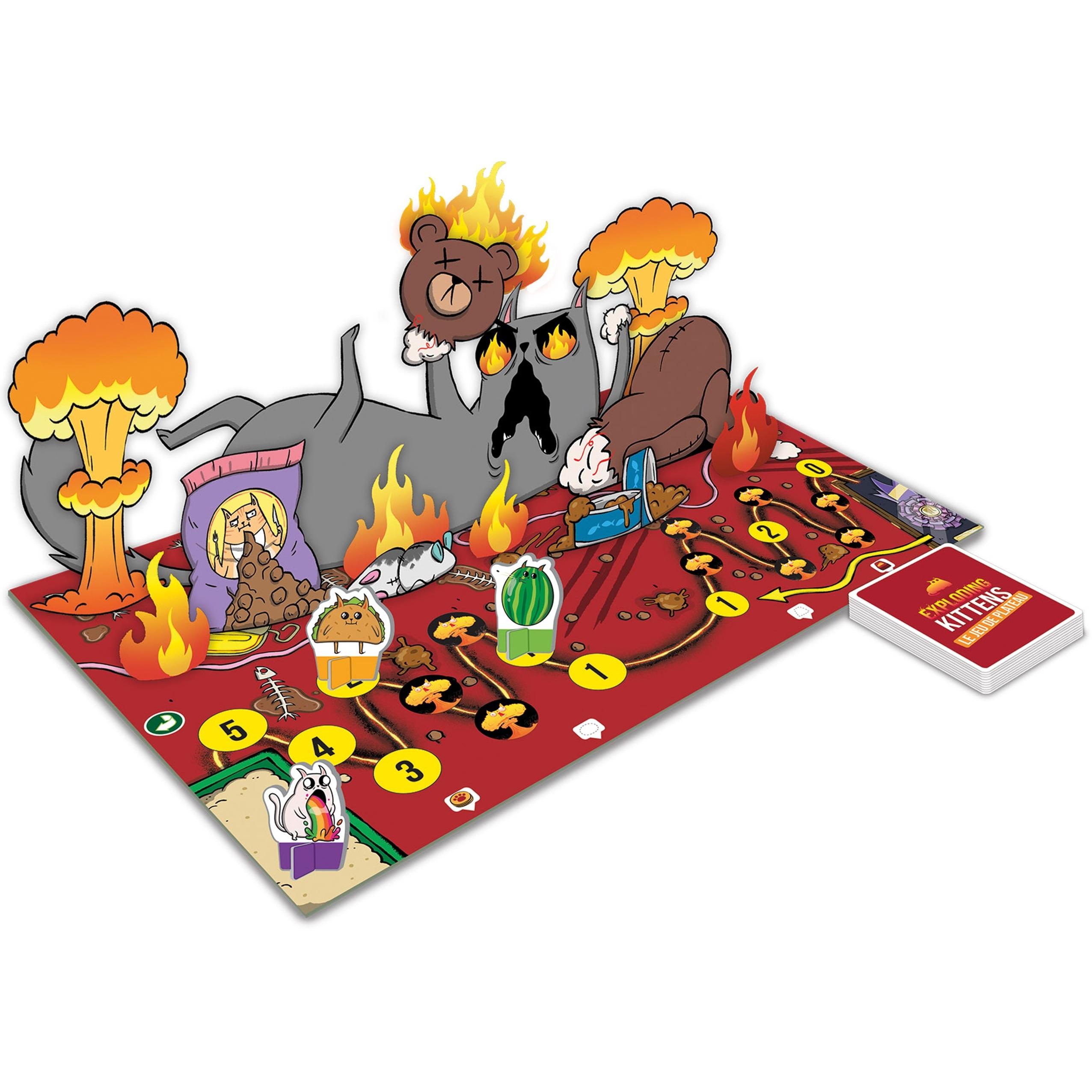 Voir la diapositive 5 : ASMODEE Jeu de plateau : Exploding Kittens