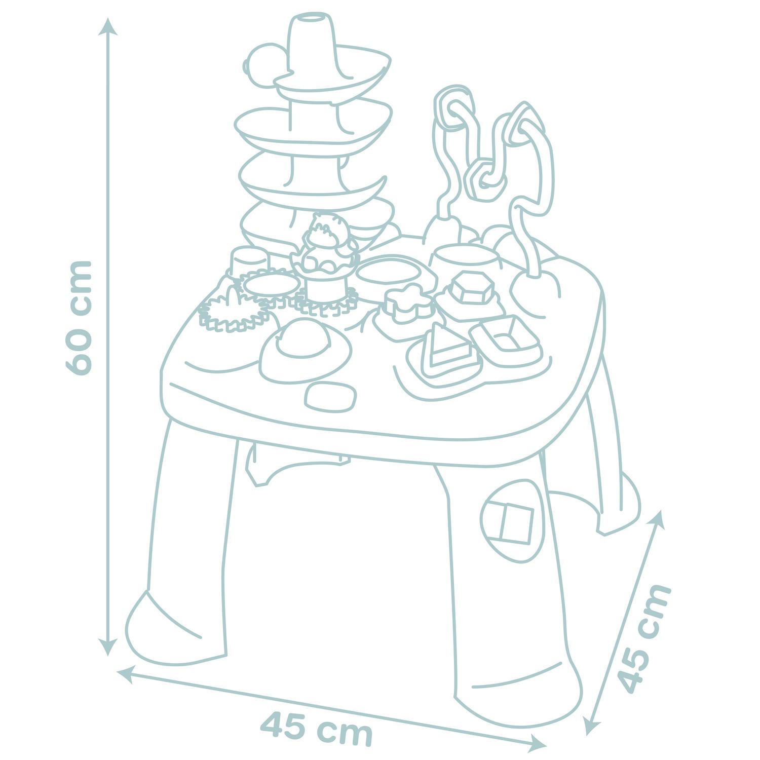 Voir la diapositive 7 : SMOBY Table d'activités