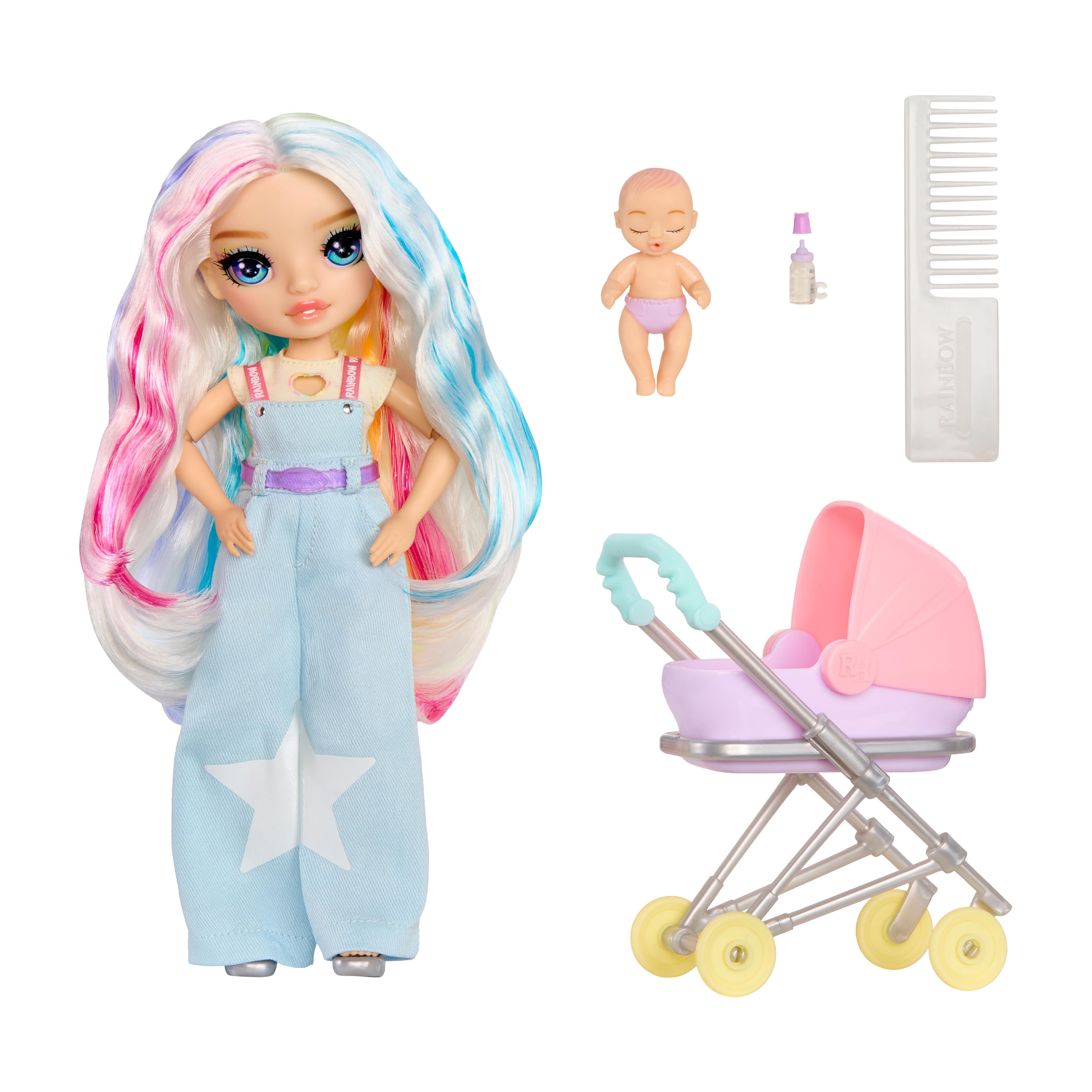 Voir la diapositive 4 : MGA Poupée Rainbow High Junior Bestie Babysitter - Amaya Raine