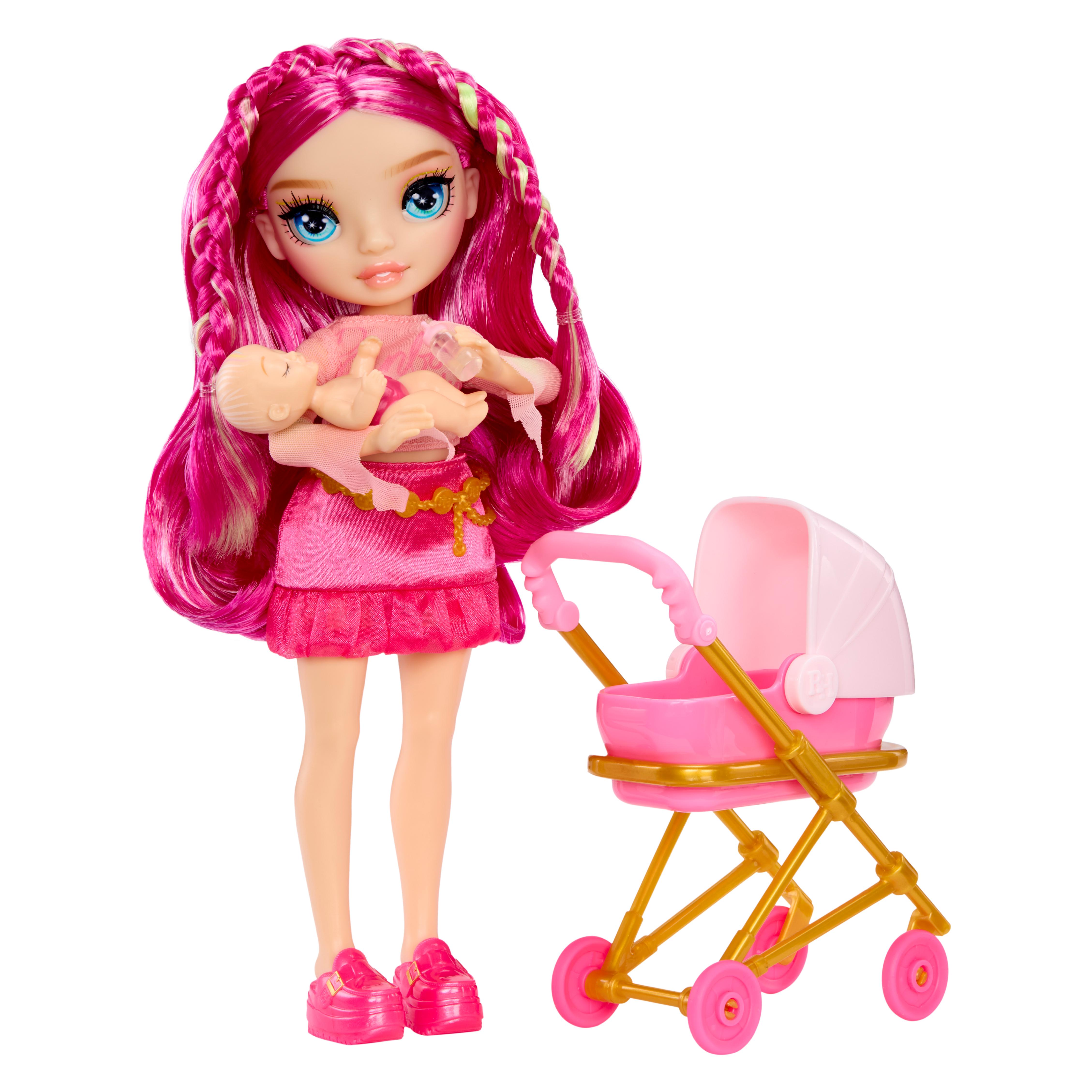 MGA Poupée Rainbow High Junior Bestie Babysitter- Stella Monroe