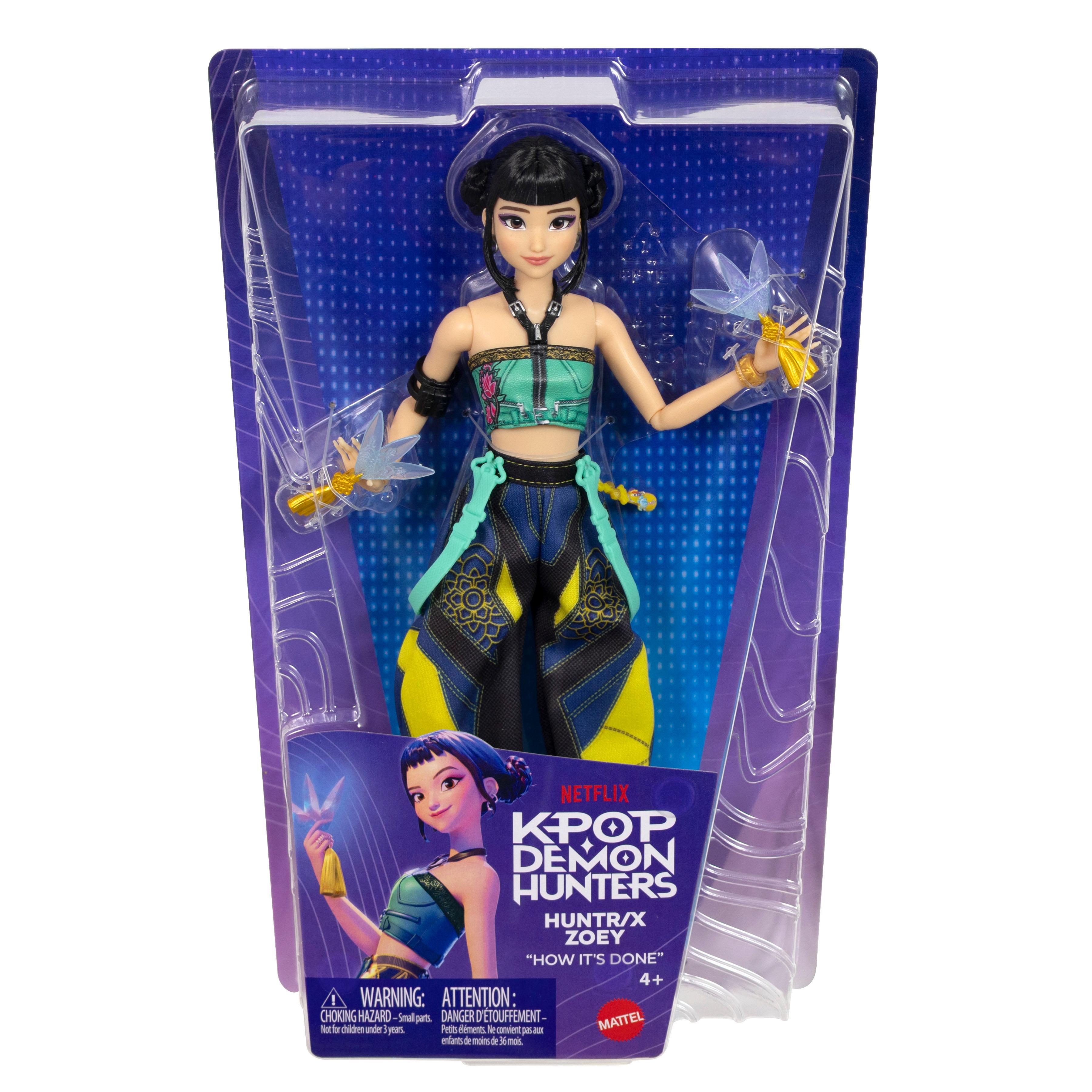 MATTEL Poupée Zoey K-Pop Delon Hunters