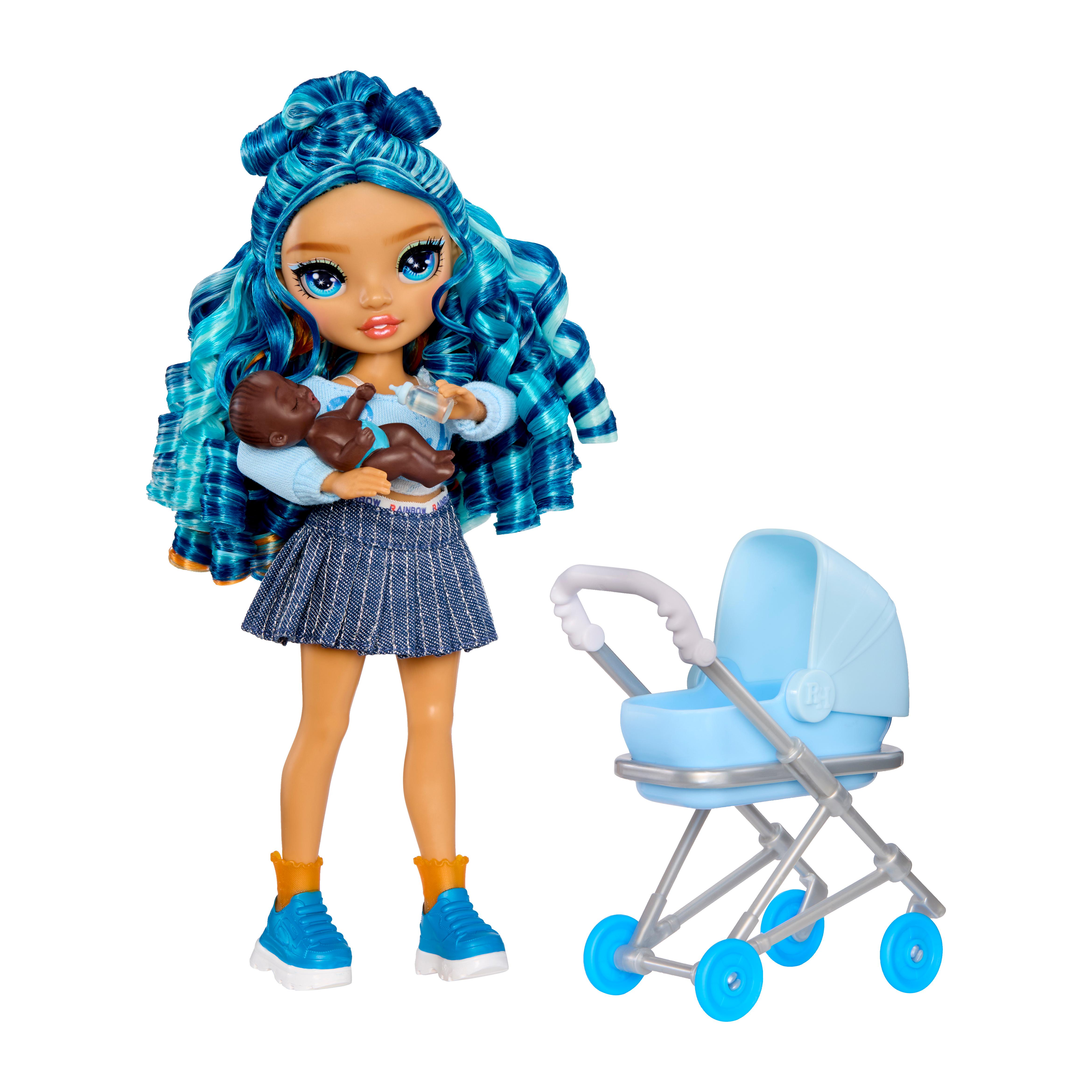 Voir la diapositive 3 : MGA Poupée Rainbow High Junior Bestie Babysitter - Skyler Bradshaw