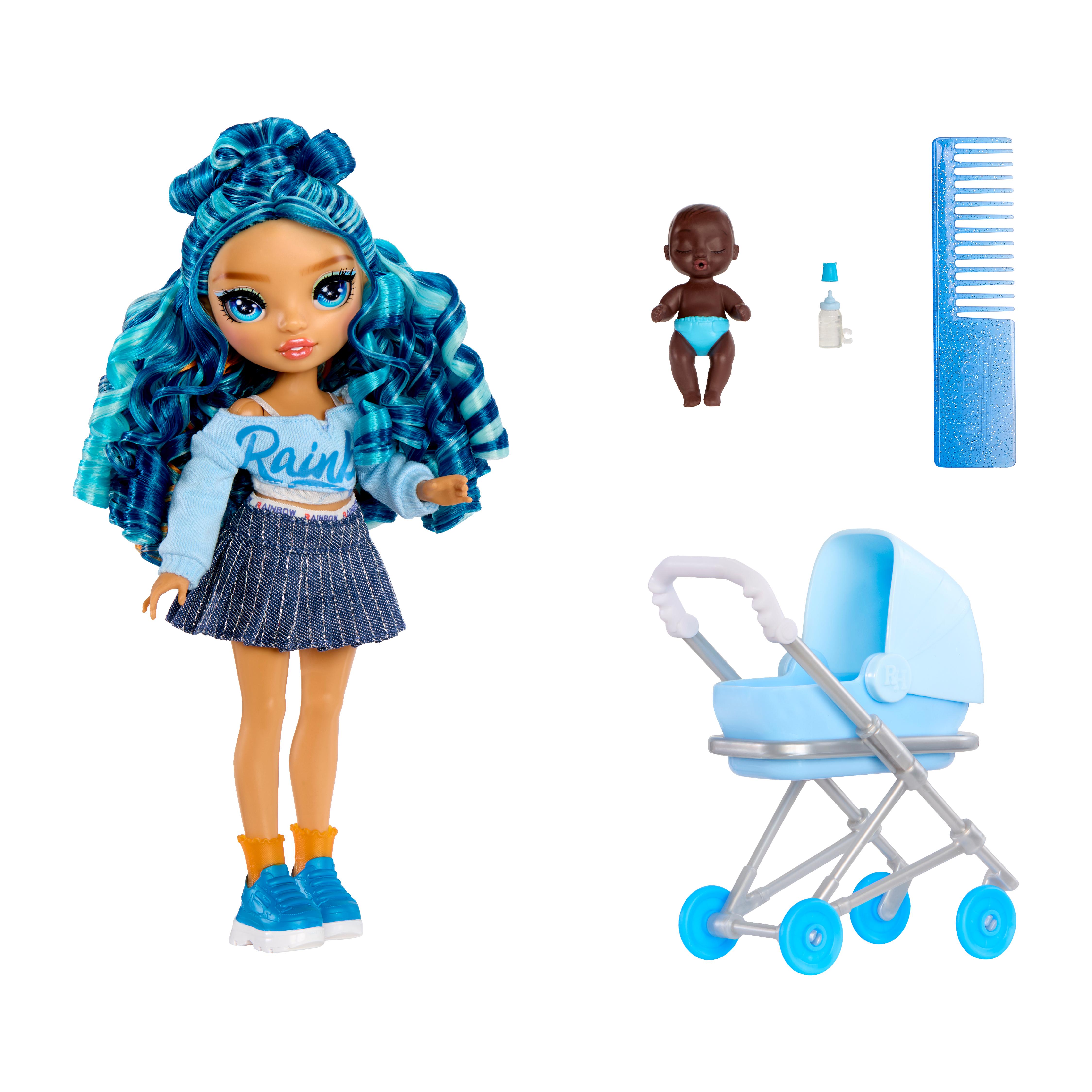 Voir la diapositive 4 : MGA Poupée Rainbow High Junior Bestie Babysitter - Skyler Bradshaw