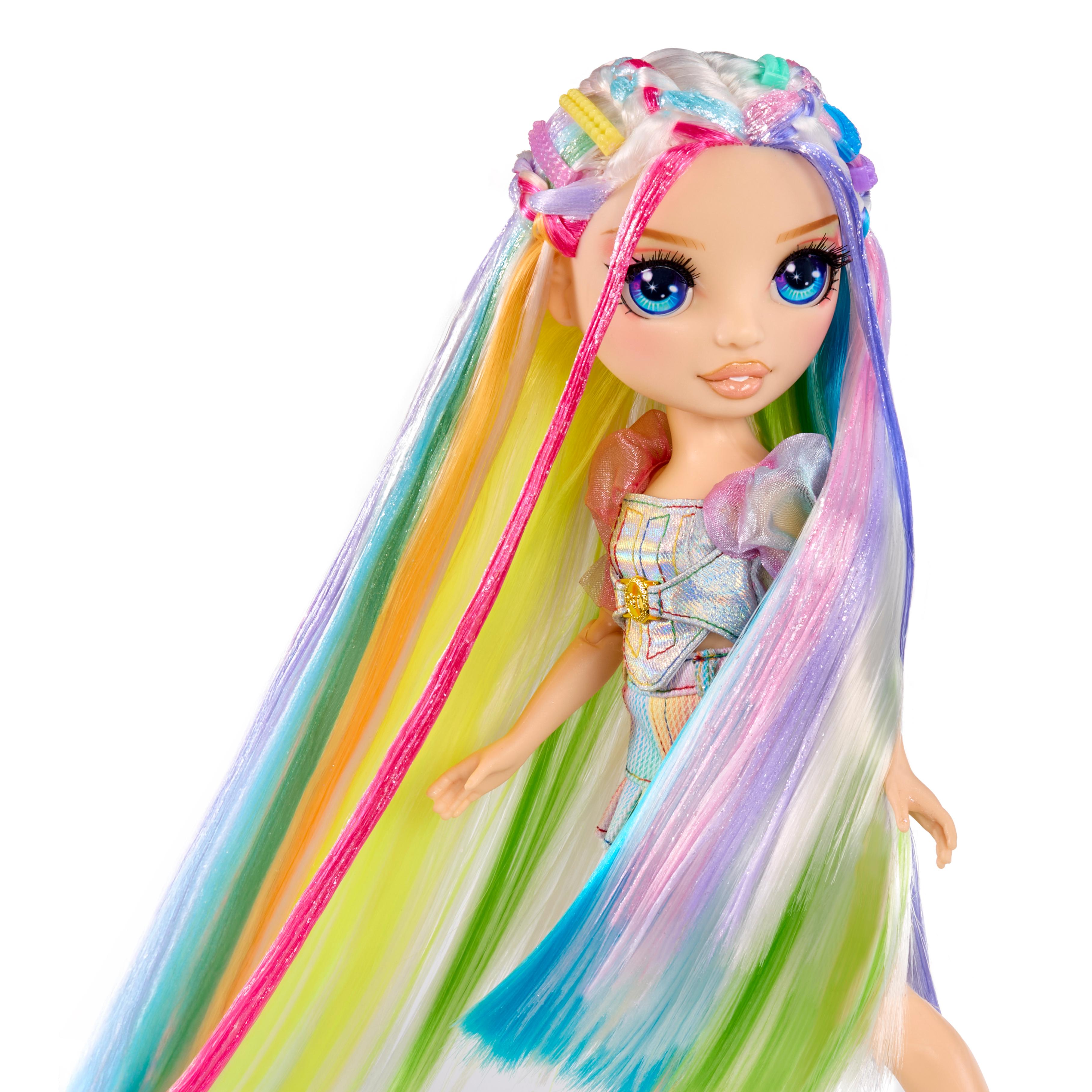 Voir la diapositive 6 : MGA Poupée Rainbow High Hair Studio 27 cm - Amaya Raine