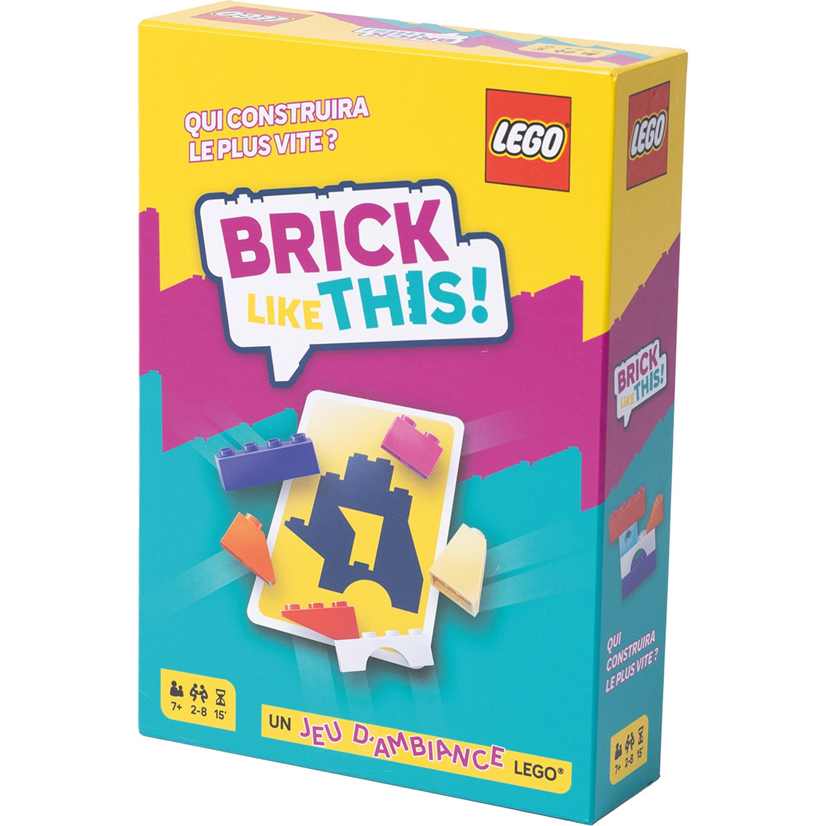 Voir la diapositive 2 : ASMODEE jeu Brick Like This LEGO