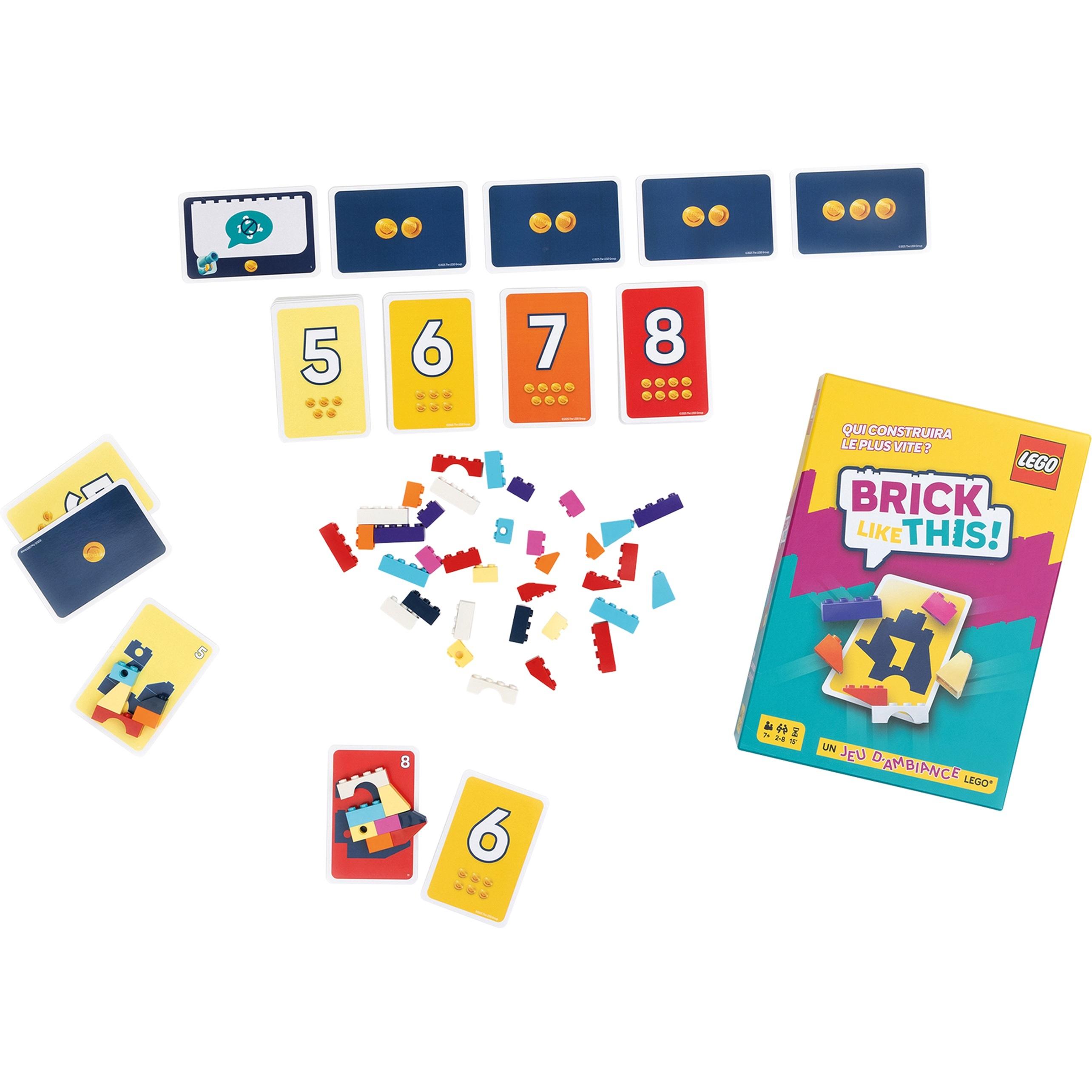 Voir la diapositive 5 : ASMODEE jeu Brick Like This LEGO