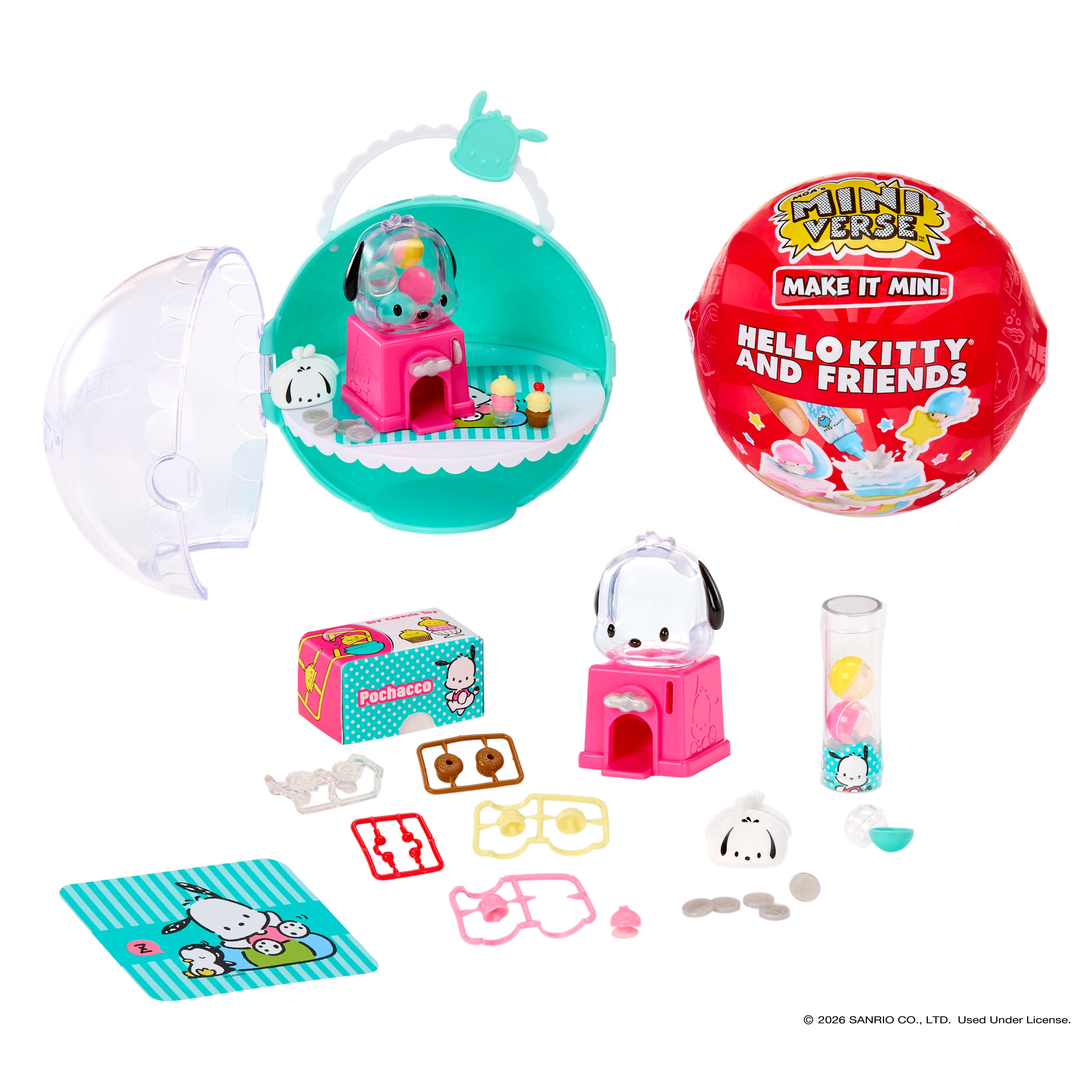 Voir la diapositive 2 : MGA Miniverse Make It Mini Sanrio Serie 4 Hello Kitty