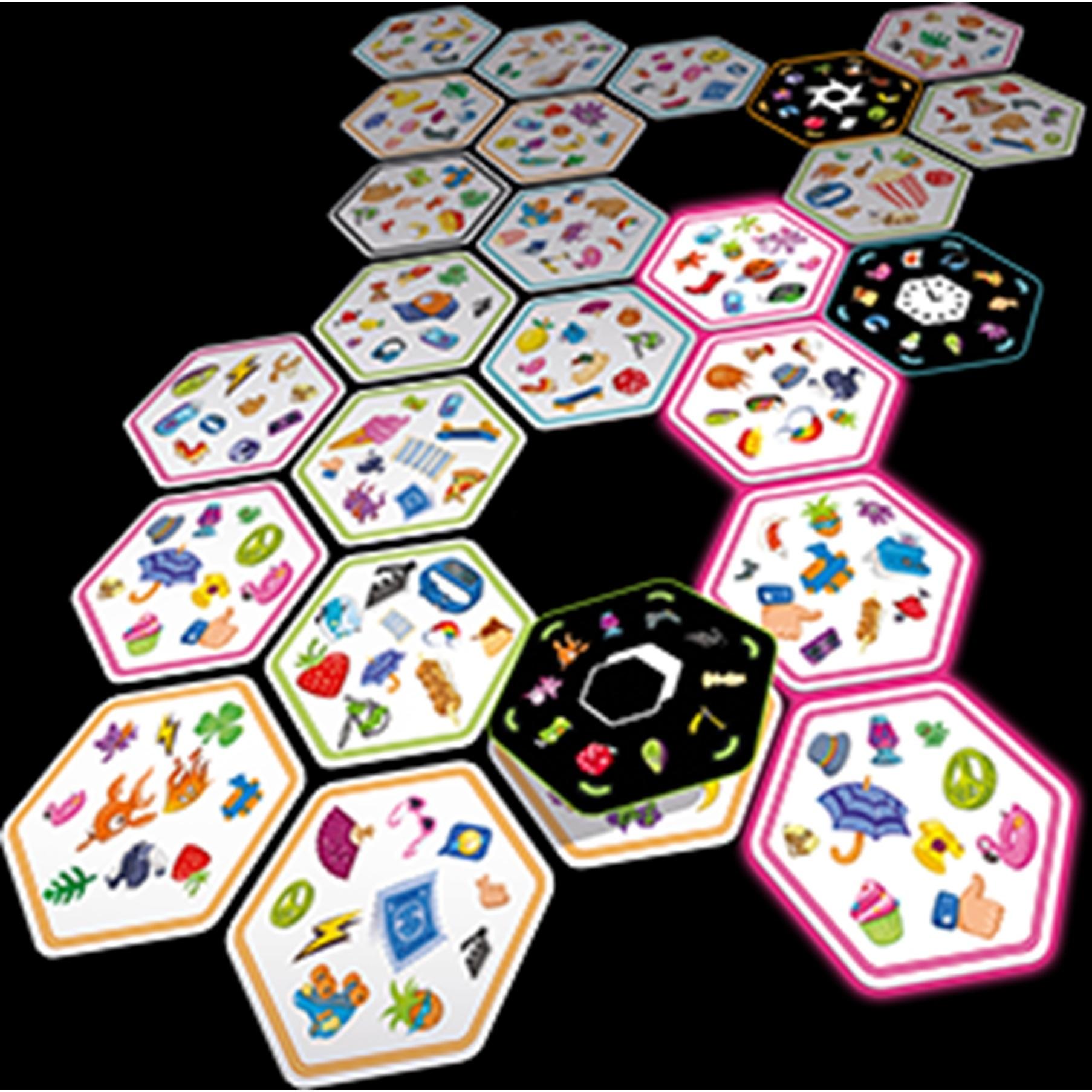 Voir la diapositive 3 : ASMODEE Jeu Dobble Connect Deluxe