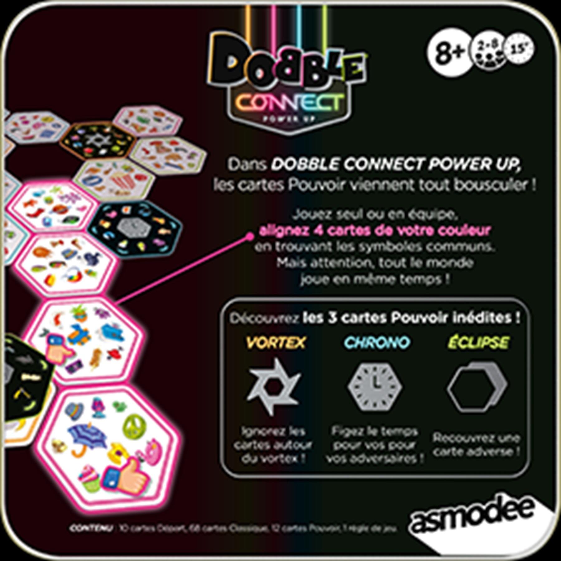 Voir la diapositive 5 : ASMODEE Jeu Dobble Connect Deluxe
