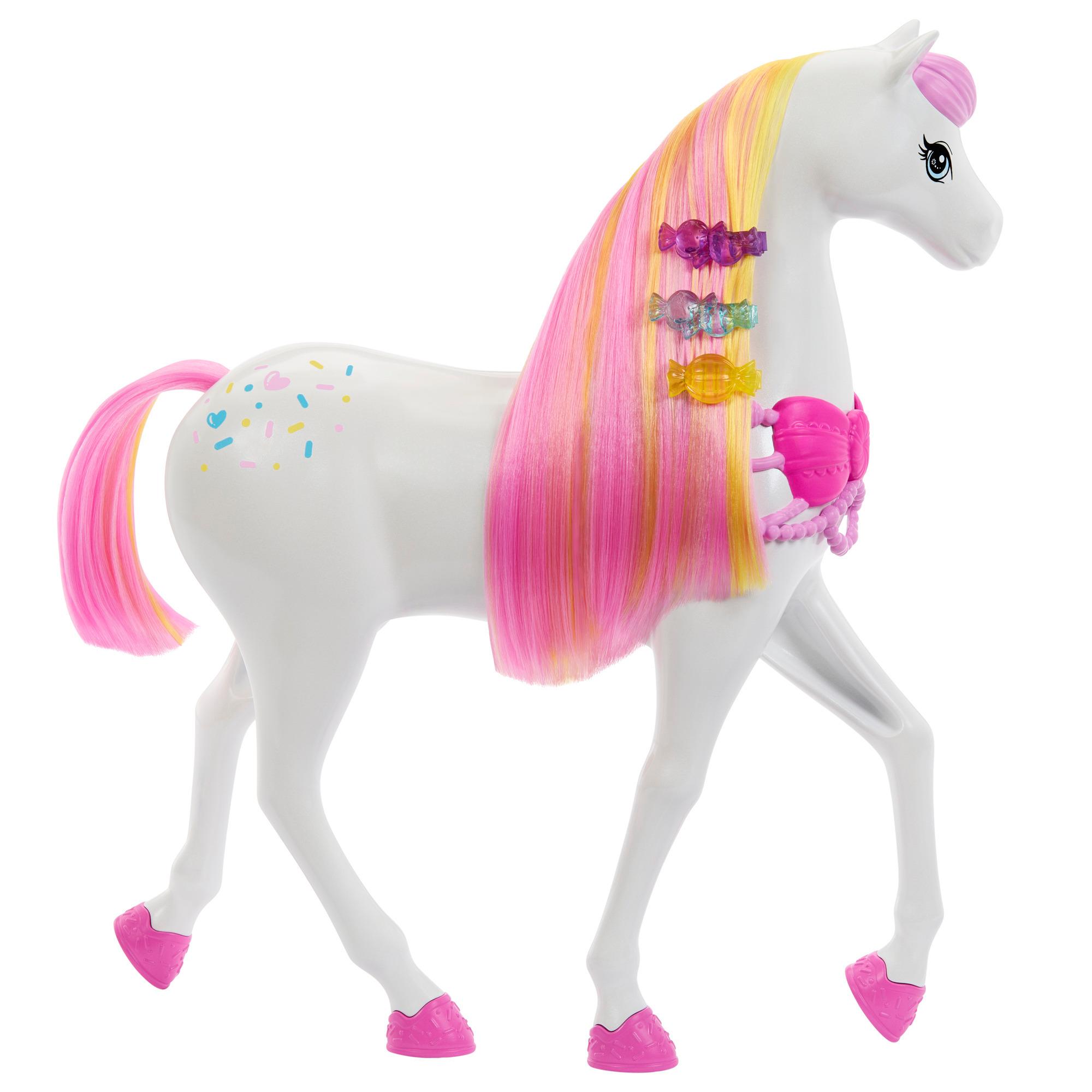 Voir la diapositive 3 : MATTEL Traineau Cheval Casse Noisette - Barbie