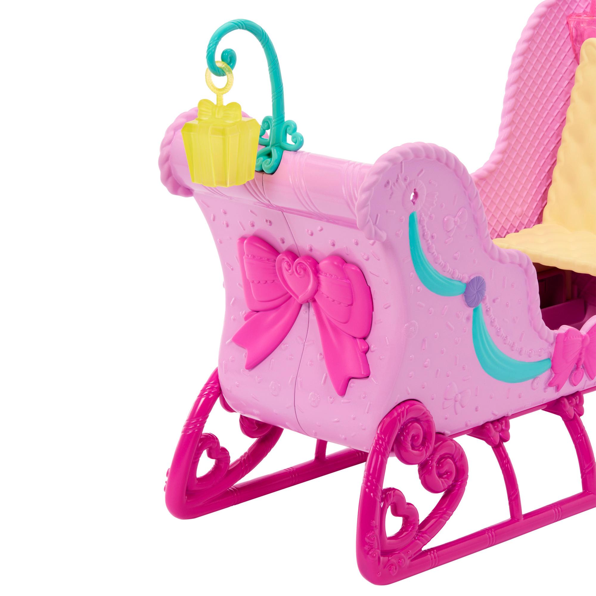 Voir la diapositive 7 : MATTEL Traineau Cheval Casse Noisette - Barbie