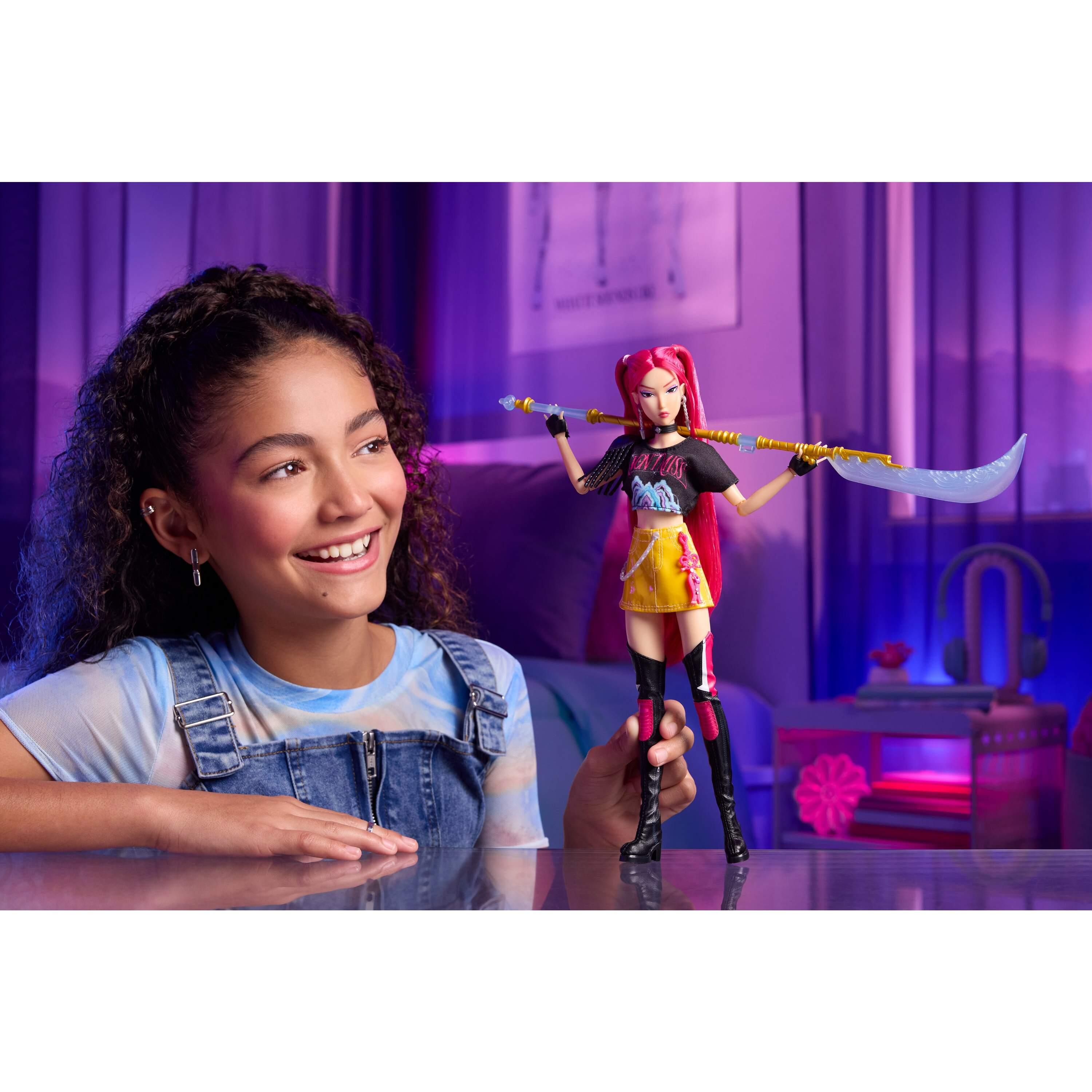 Voir la diapositive 3 : MATTEL Poupée Mira K-Pop Demon Hunters